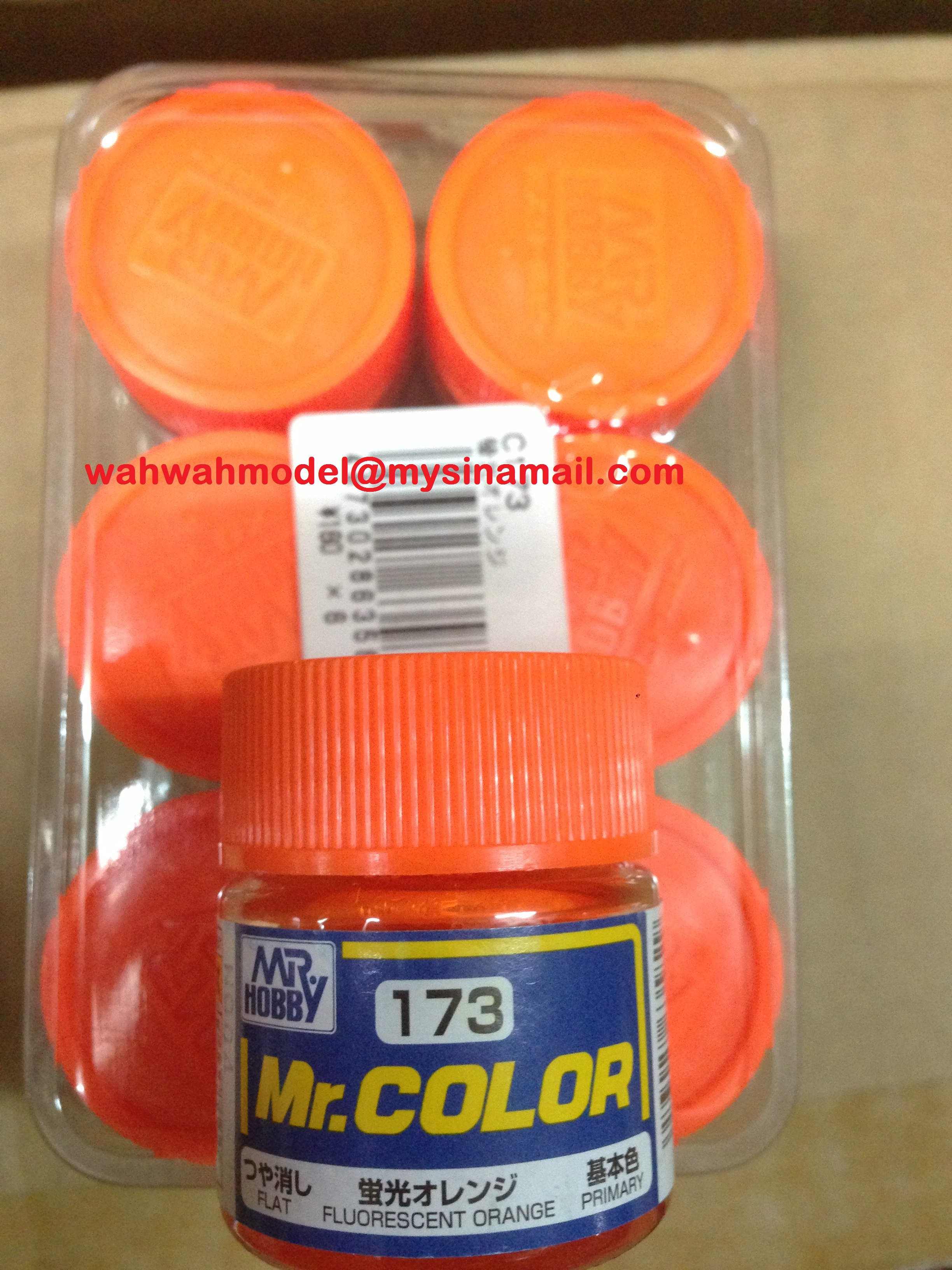 mr-hobby-c173-fluorescent-color-orange/ Fluorescent - 10ml