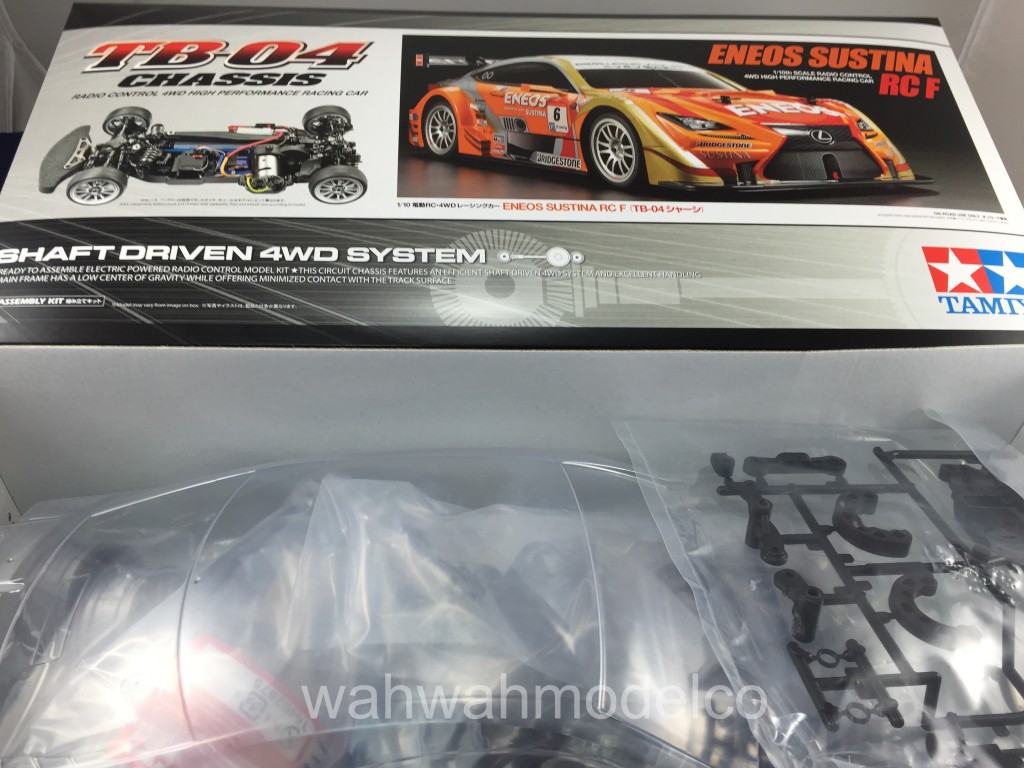 TAMIYA 58595 1/10 R/C TB-04 Eneos Sustina RC F - WAH WAH