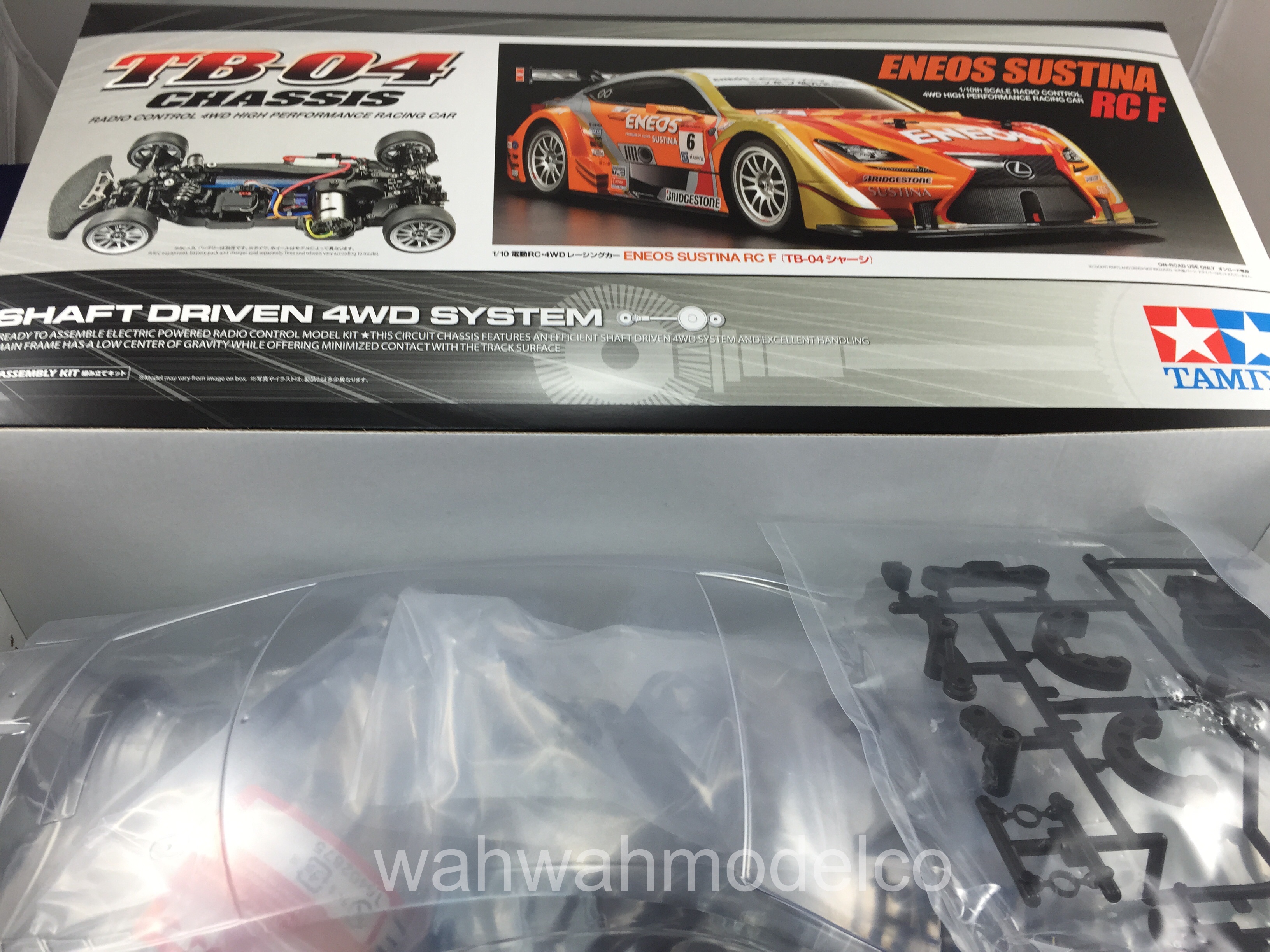 絶版 タミヤ RC 1/10 エネオス・サスティナ LEXUS RC F