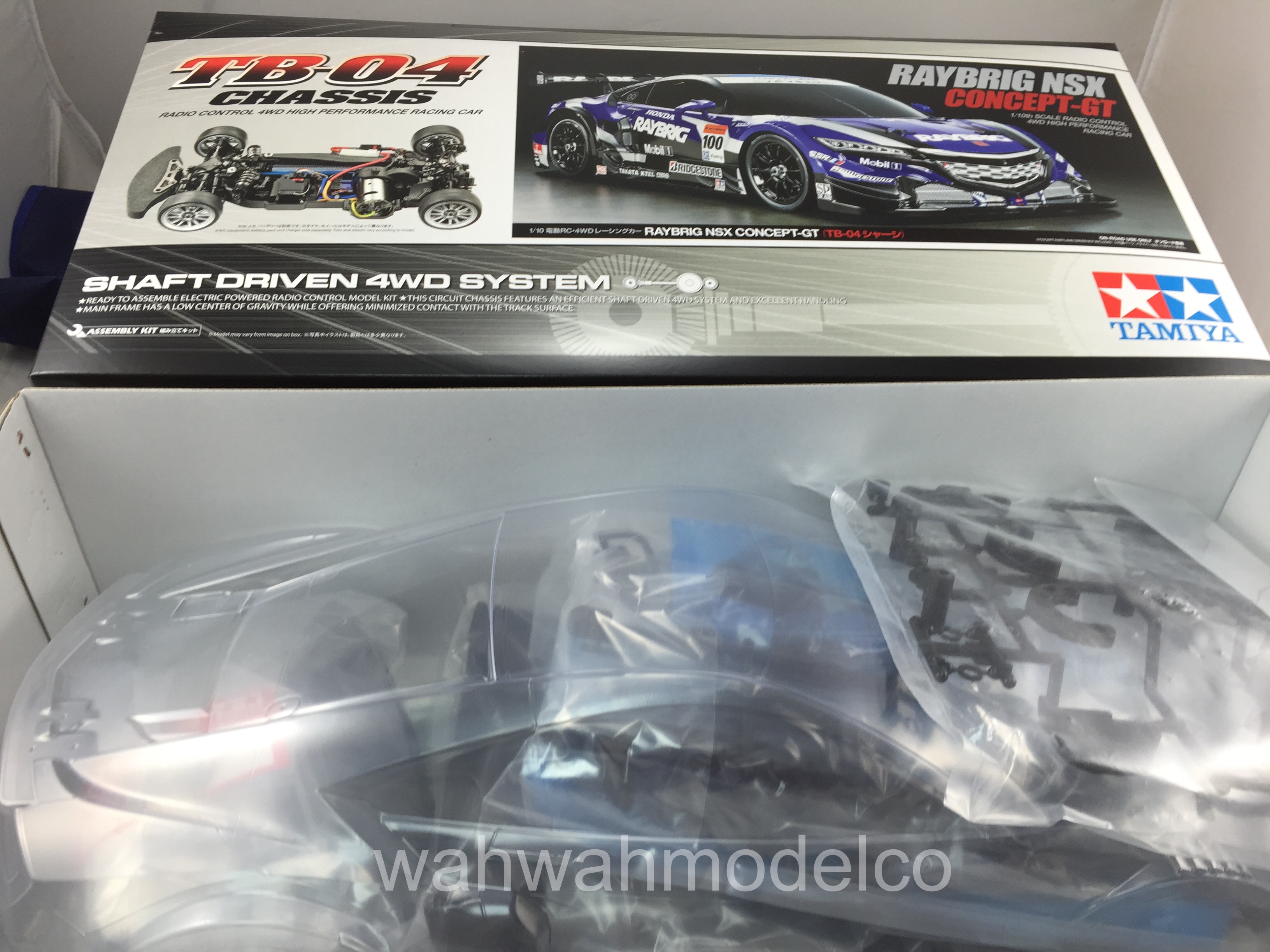 未走行品　タミヤ 1／ 10 電動RC RAYBRIG NSX CONCEPT 58599: Raybrig NSX Concept-GT from _miga_ showroom, NSX racer