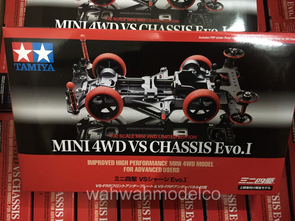 TAMIYA 94734 - JR Mini 4WD VS Chassis Evo.1 - WAH WAH MODEL SHOP