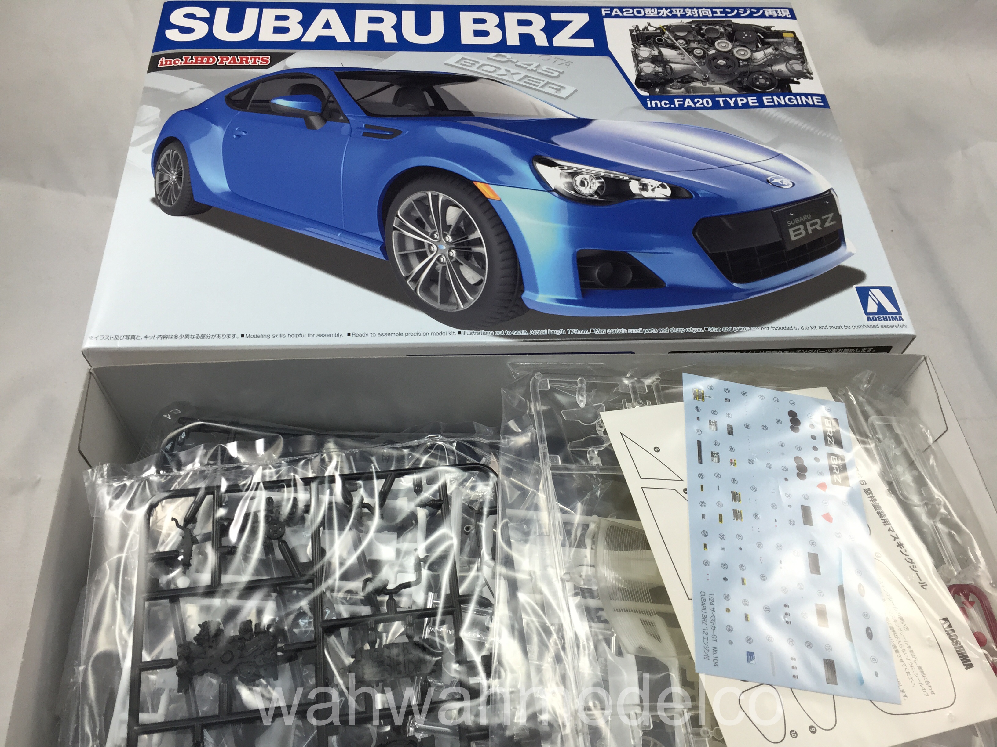 Aoshima Details about   1/24 Subaru BRZ '12 