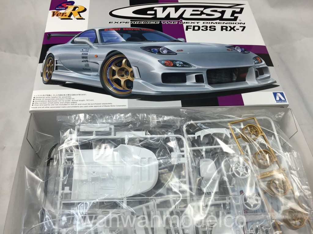 本物 NO. 133 1/24 C-WEST RX-7 FD3S 模型/プラモデル - www