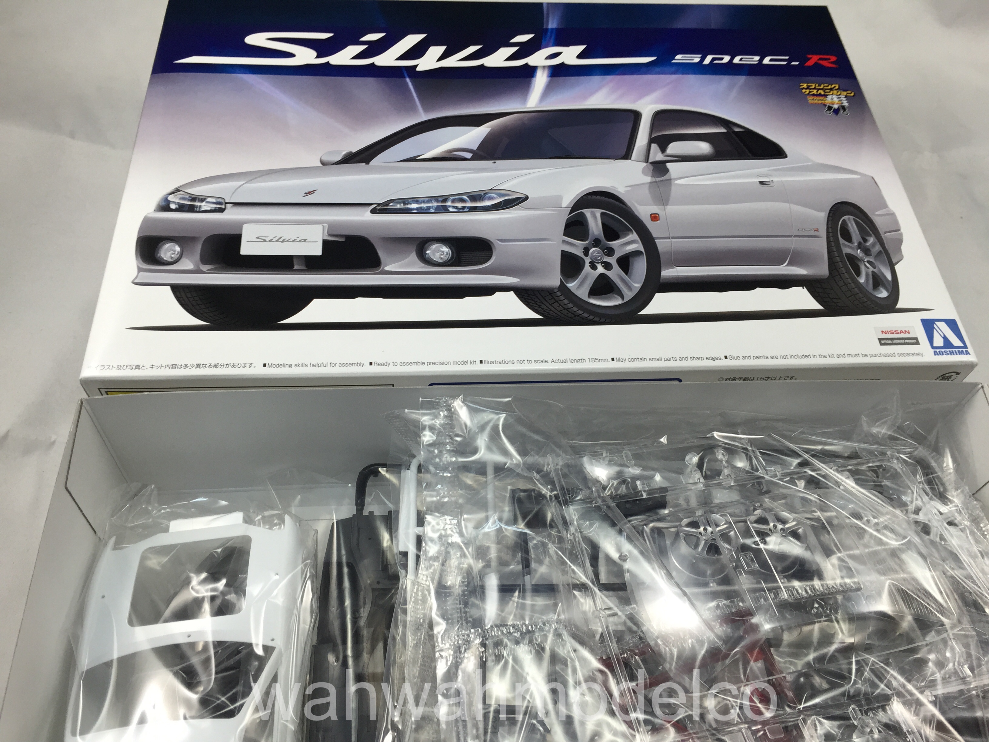 Aoshima 1 24 The Best Car Gt 25 S15 Silvia Spec R Wah Wah Model Shop