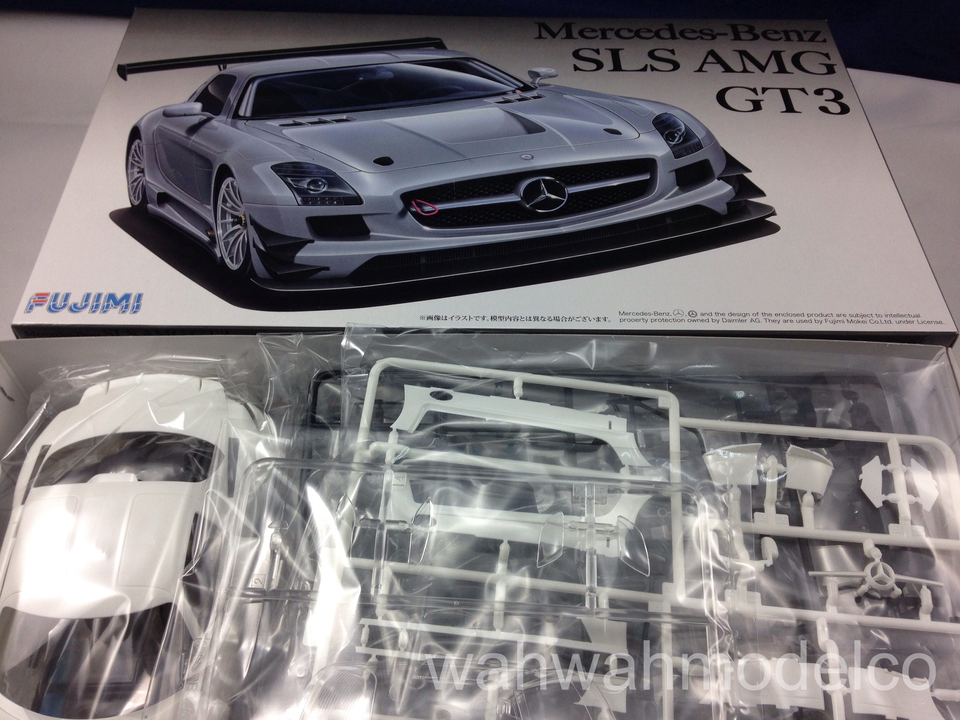 Fujimi 125787 SPO6 1/24 Scale Sports Car Model Kit Mercedes Benz SLS AMG GT3 NIB 