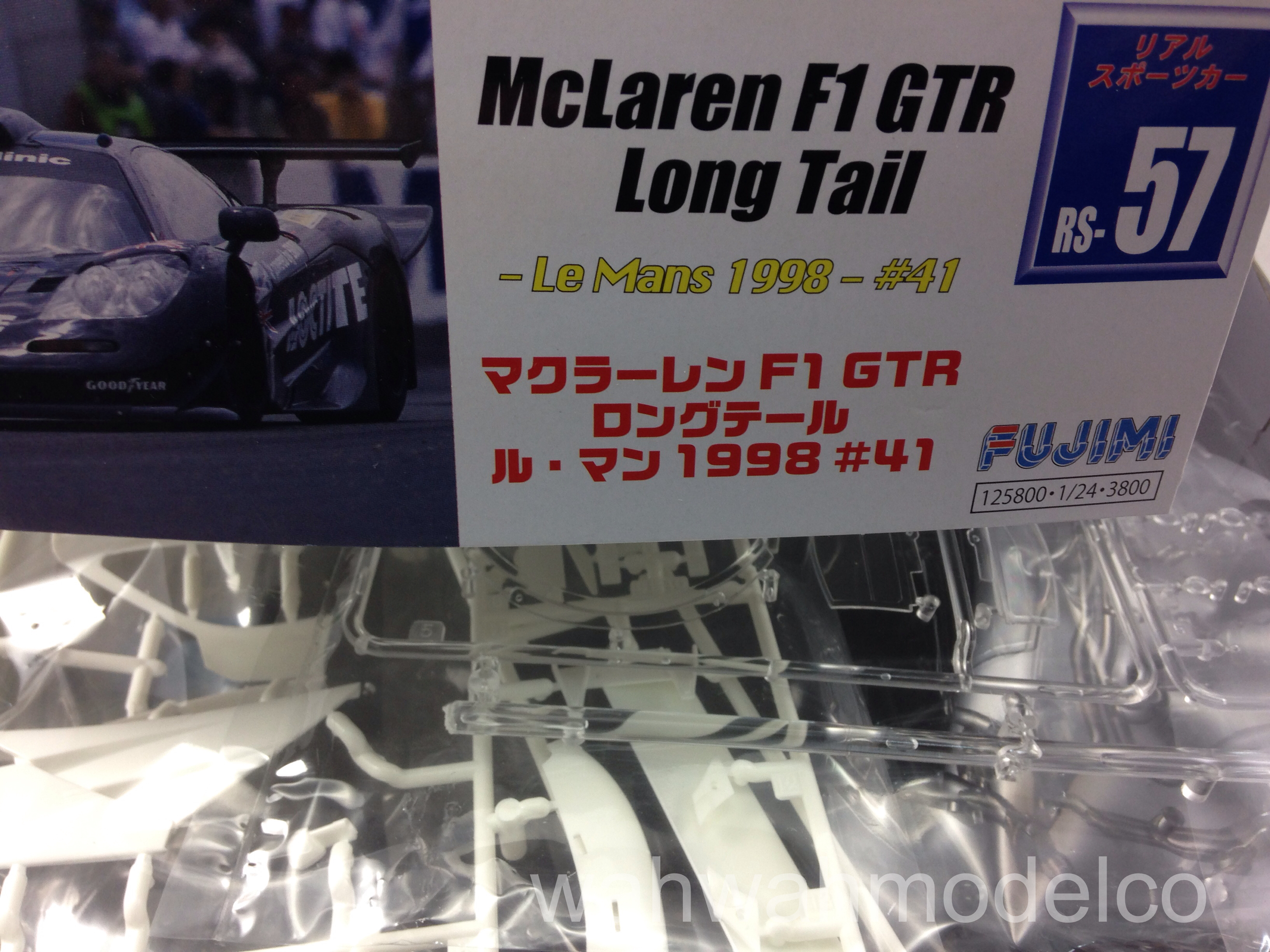 自動車 FUJIMI McLaren F1 GTR Long Tail 1998 McLaren F1 GTR Longtail - 1/24 Fujimi - iModeler