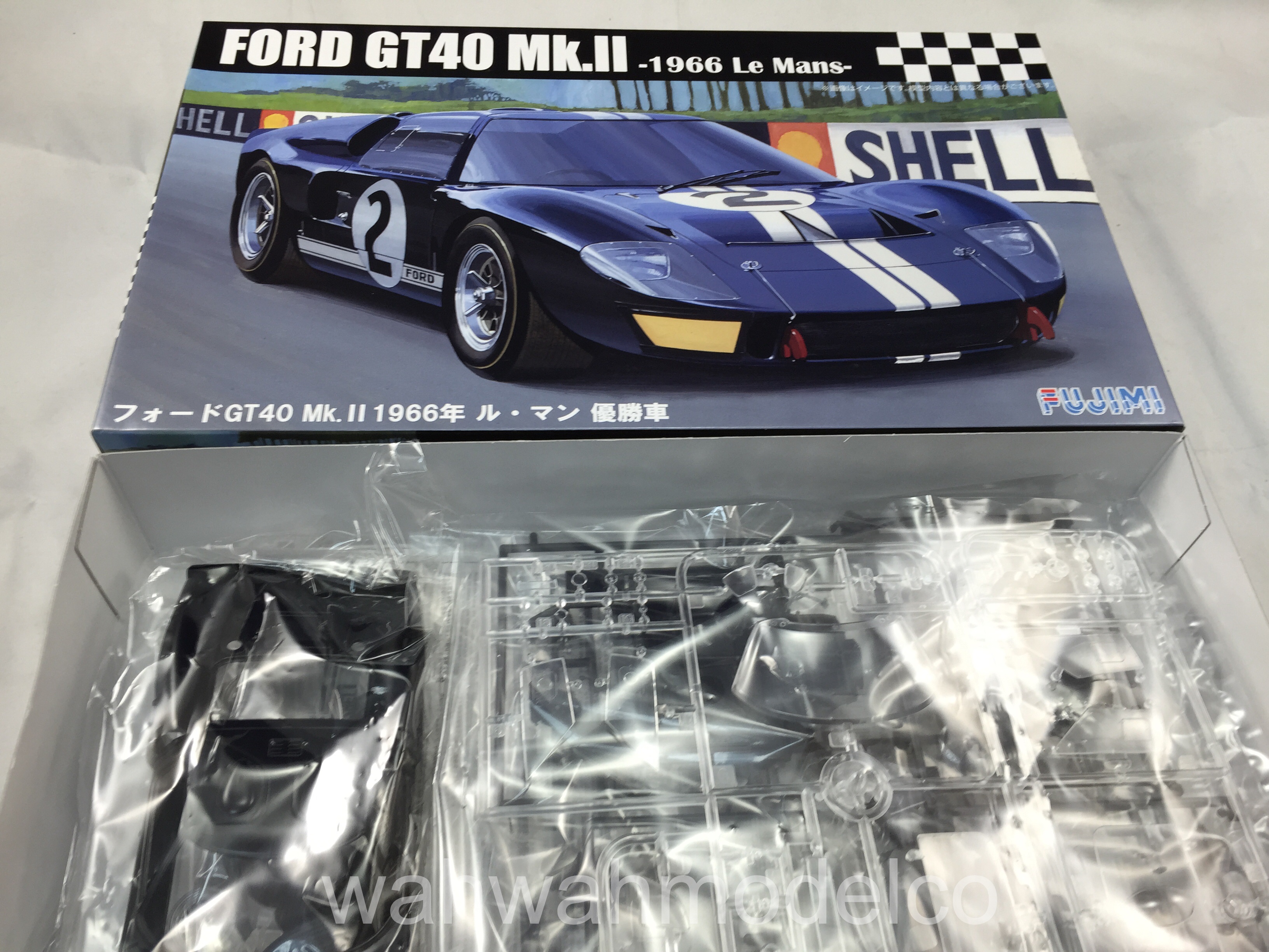 The Fujimi 1/24 1966 Ford GT40 MKII