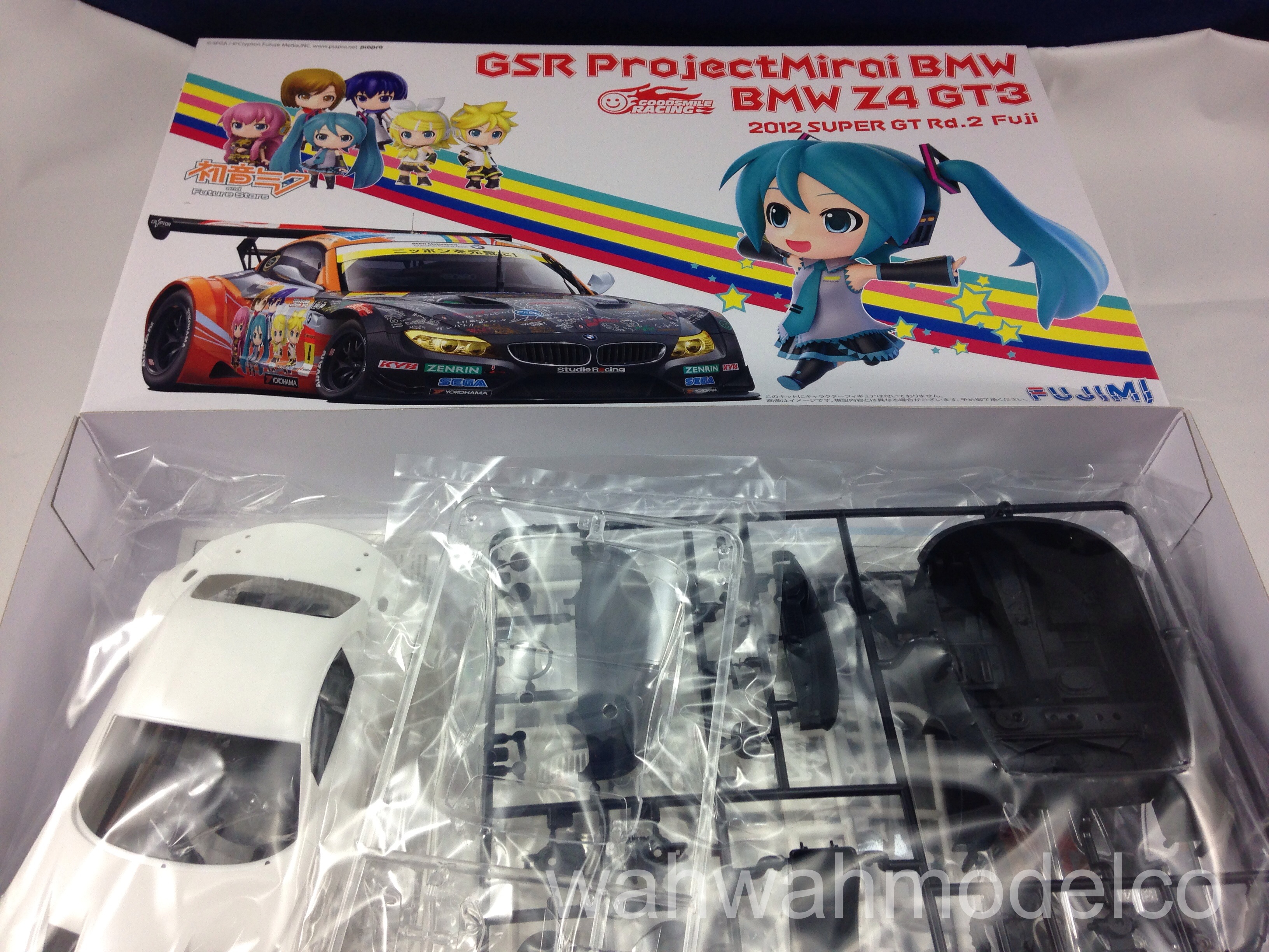 フジミ模型 1/24 GSR ProjectMirai  2012 Rd.2 Fuji  Z4 GT3 khxv5rg Amazon.co.jp: フジミ模型 1/24 GSR 初音ミク BMW (BMW Z4 GT3) 2012
