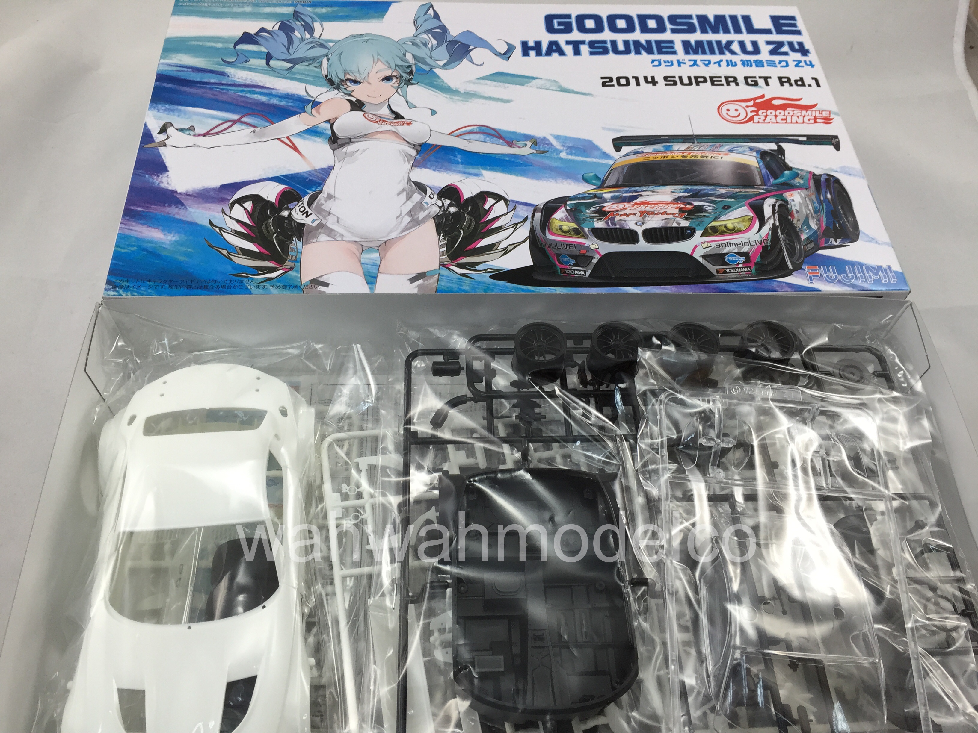 1 1/24 scale kit Fujimi 170152 Goodsmile Hatsune Miku Z4 2014 Super GT Rd 