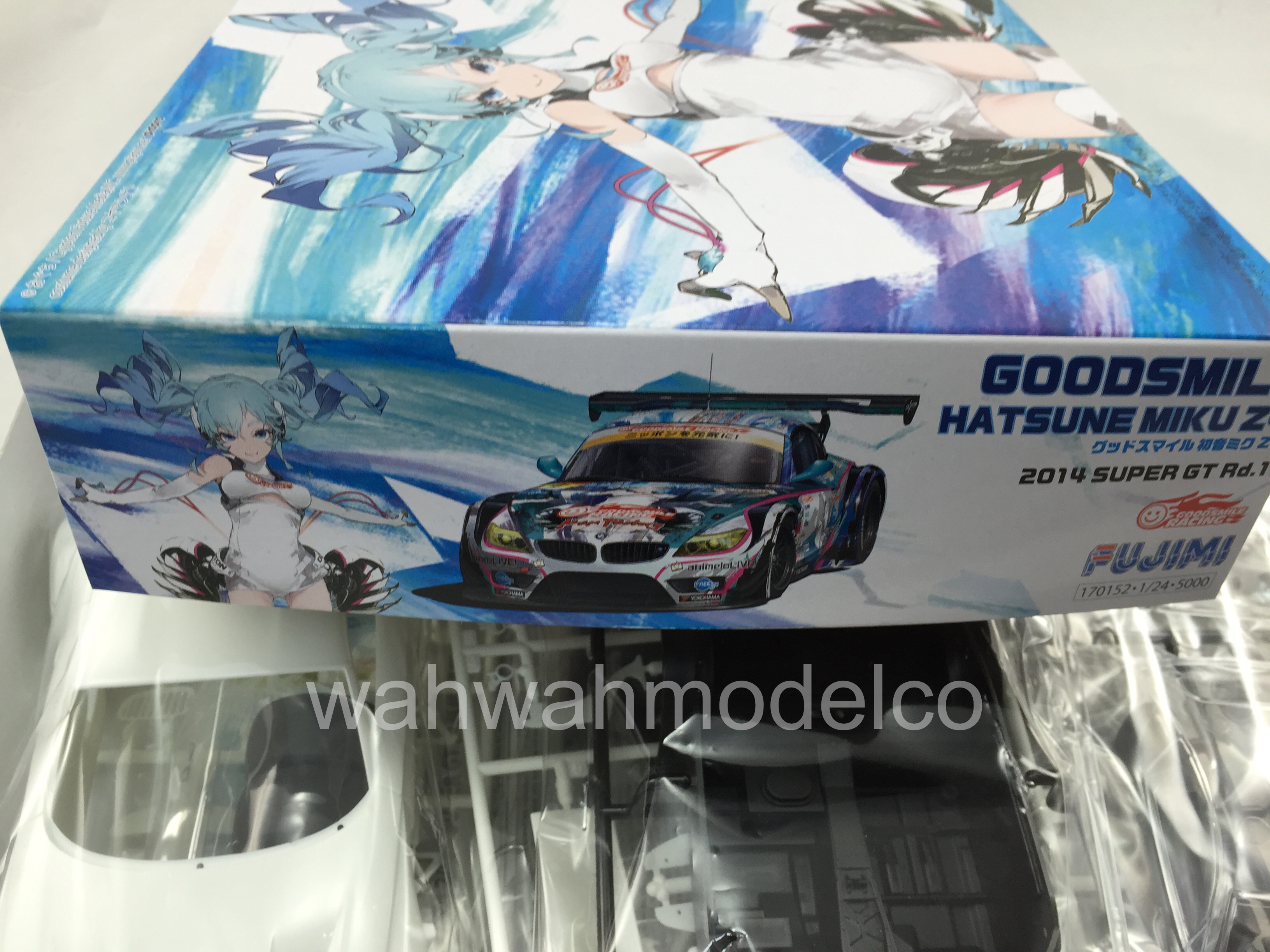 1 1/24 scale kit Fujimi 170152 Goodsmile Hatsune Miku Z4 2014 Super GT Rd 