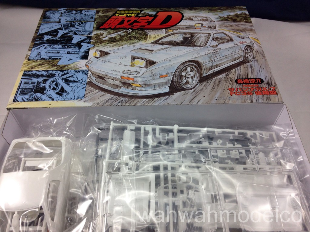 Mazda RX-7 FC3S Takahashi Ryosuke Initial D 1:24 Model Kit Bausatz Fujimi 18325 