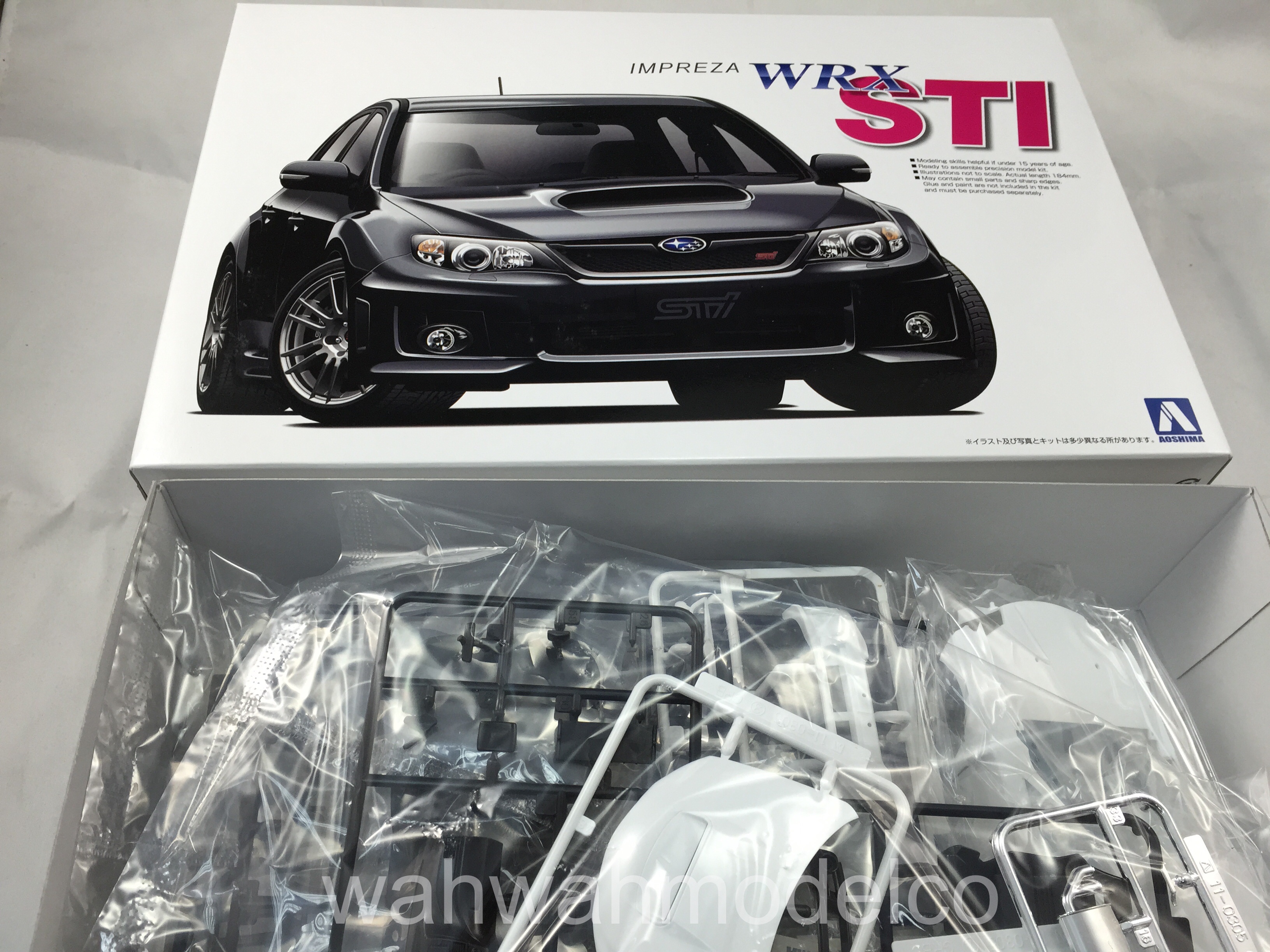 Aoshima 53676 Subaru Impreza '07/'10 Common Detail Up Parts 1/24 Scale 