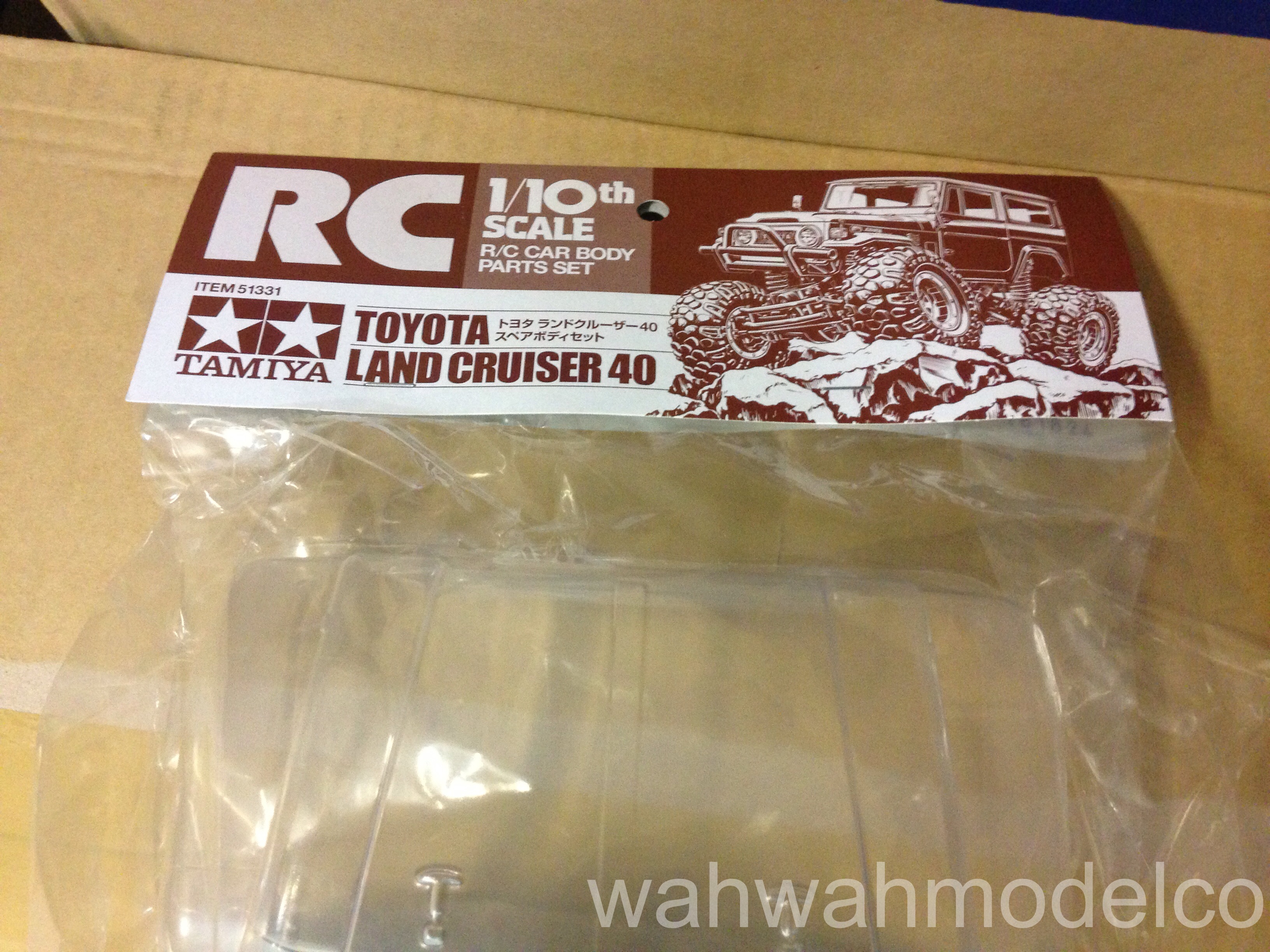 Tamiya 51331 Body Parts Set Toyota Land Cruiser 40 CR01