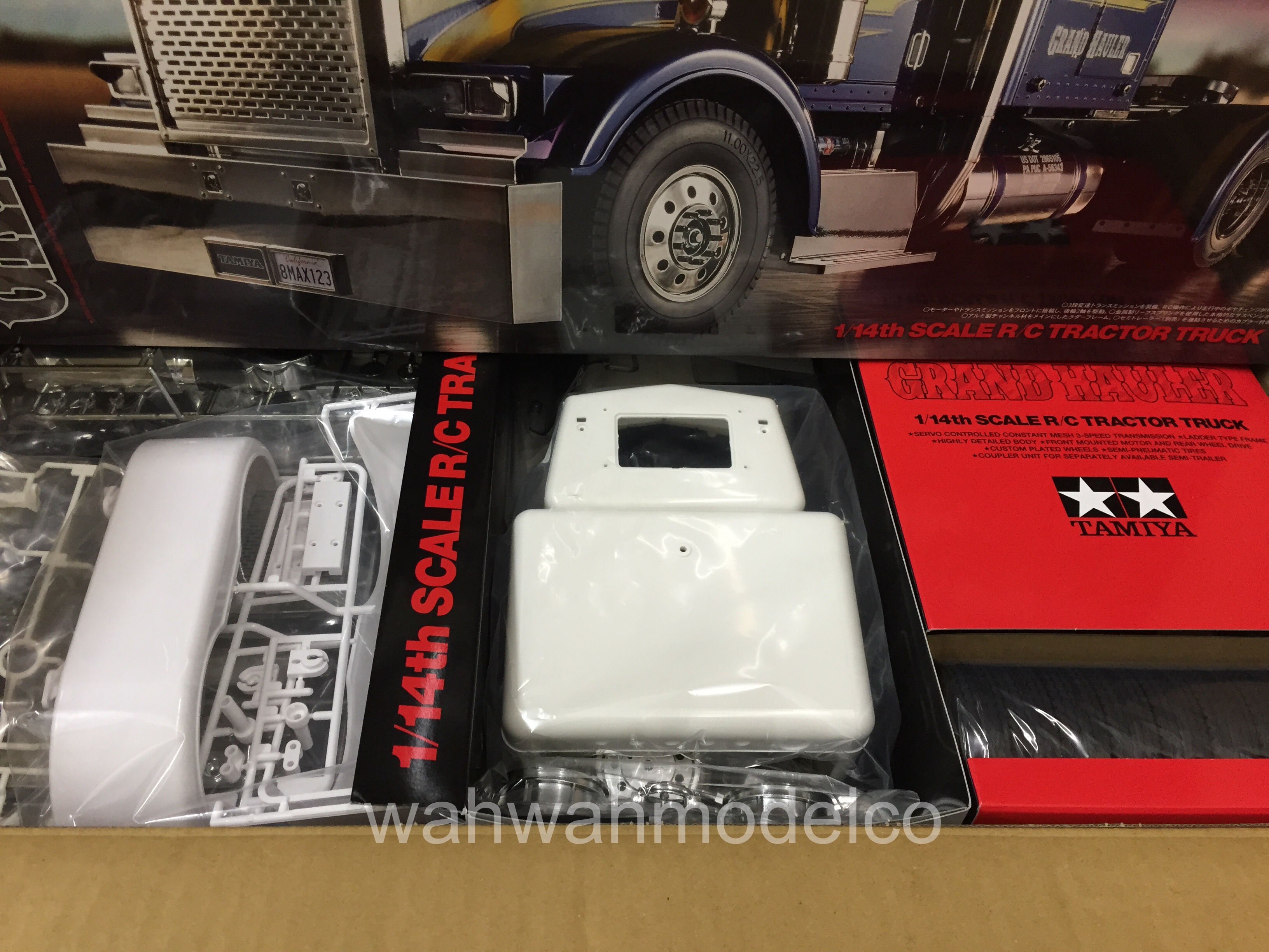 tamiya grand hauler body
