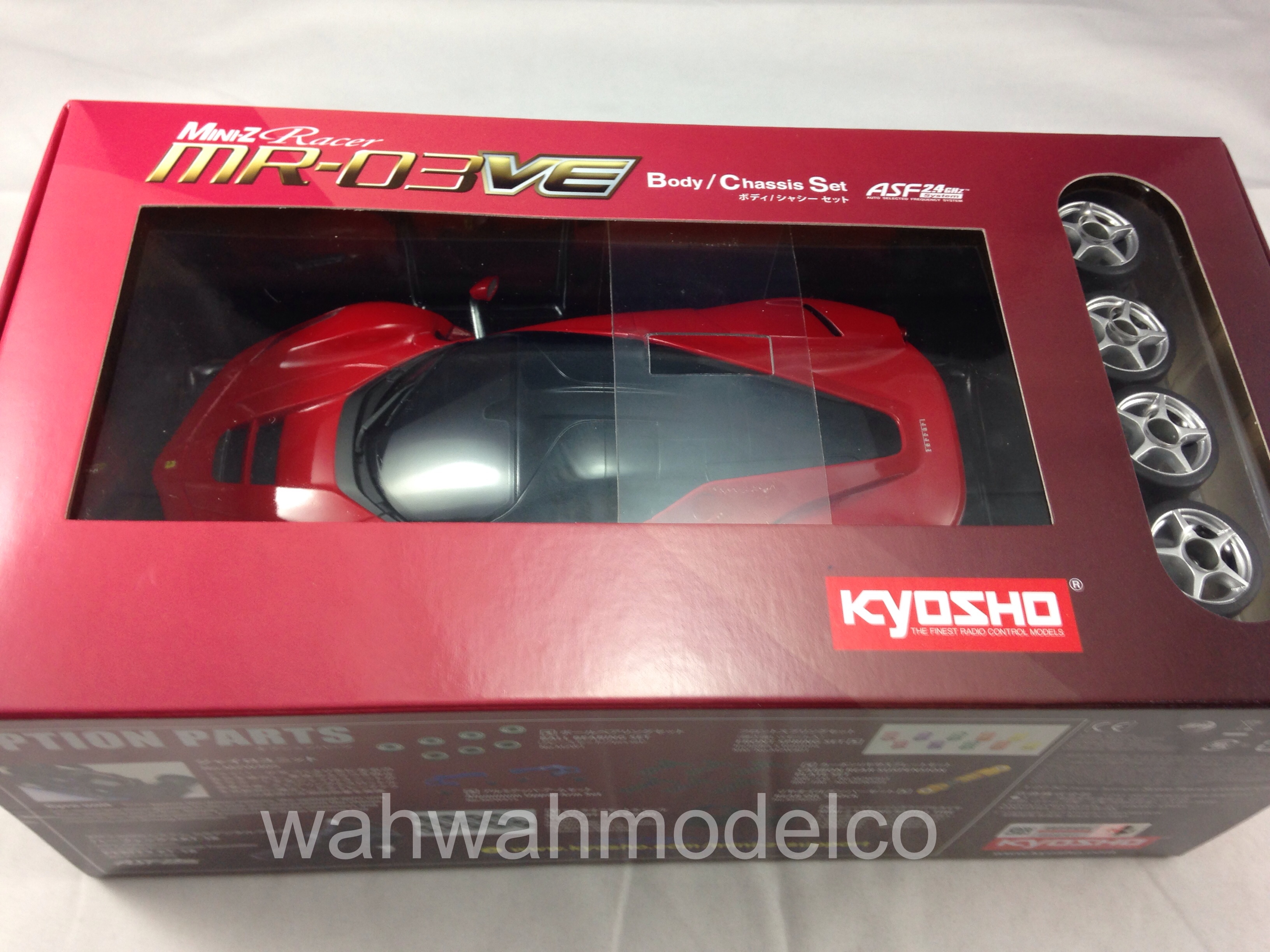 ホビーラジコン MINI-Z MR-03VE-MM BCS La Ferrari Kyosho Mini-Z MR03 Sports LA FERRARI WHITE (W-MM/KT19