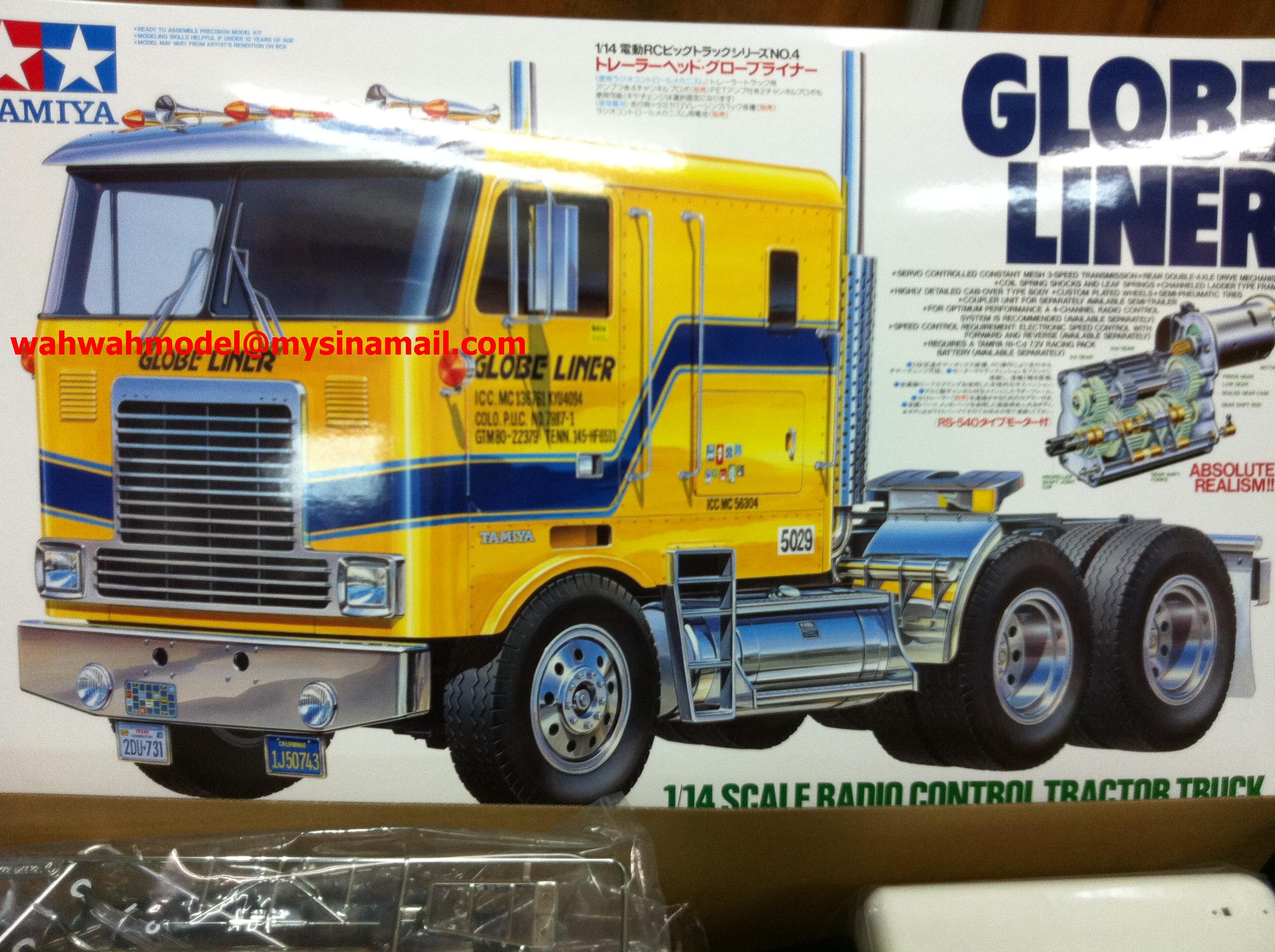 Tamiya 56304 1/14 RC Globe Liner