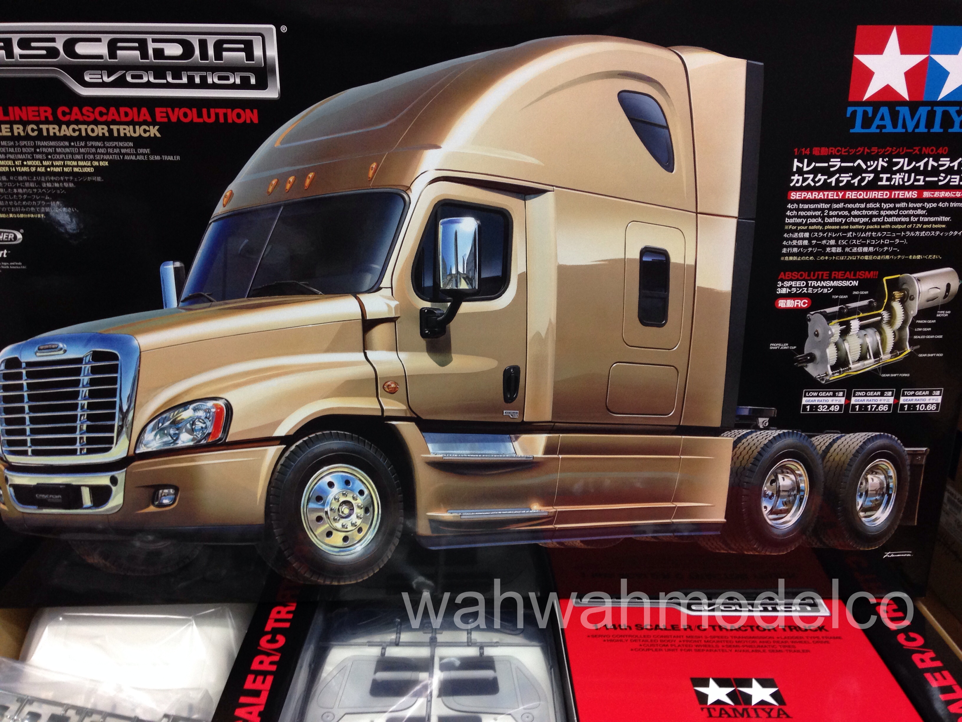 freightliner cascadia tamiya