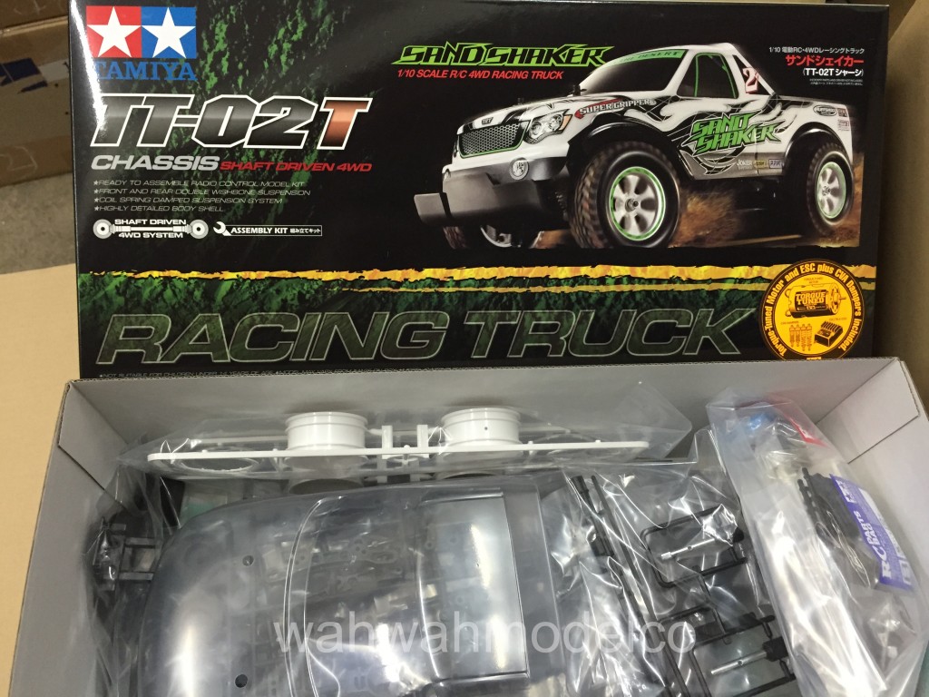 タミヤ★サンドシェイカーTT-02T レーシングトラック 1/10スケール タミヤ☆サンドシェイカーTT-02T レーシングトラック 1/10スケール