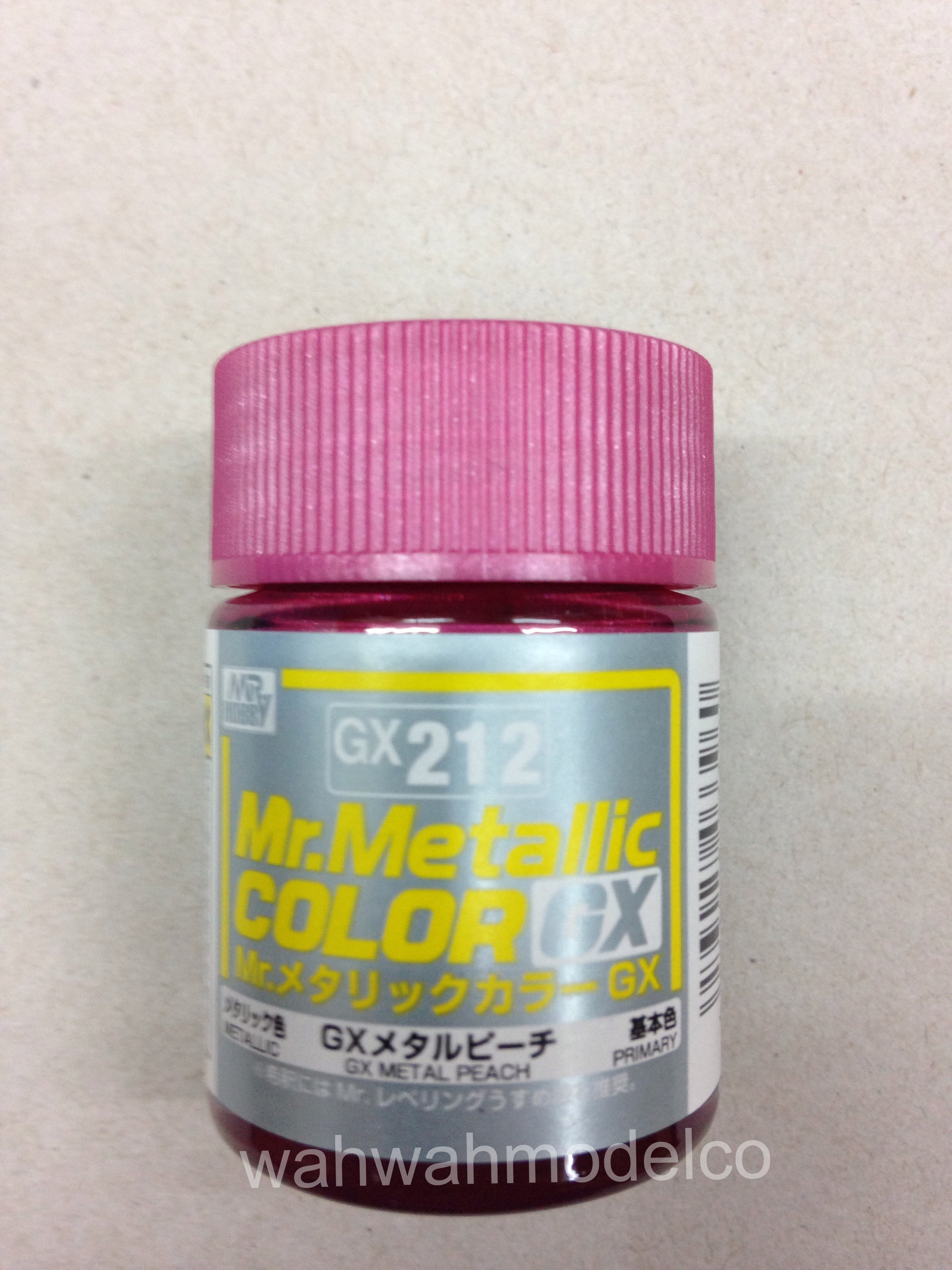 mr-hobby-gx212-gx-metal-peach/ Mr. Metal Color 18ml