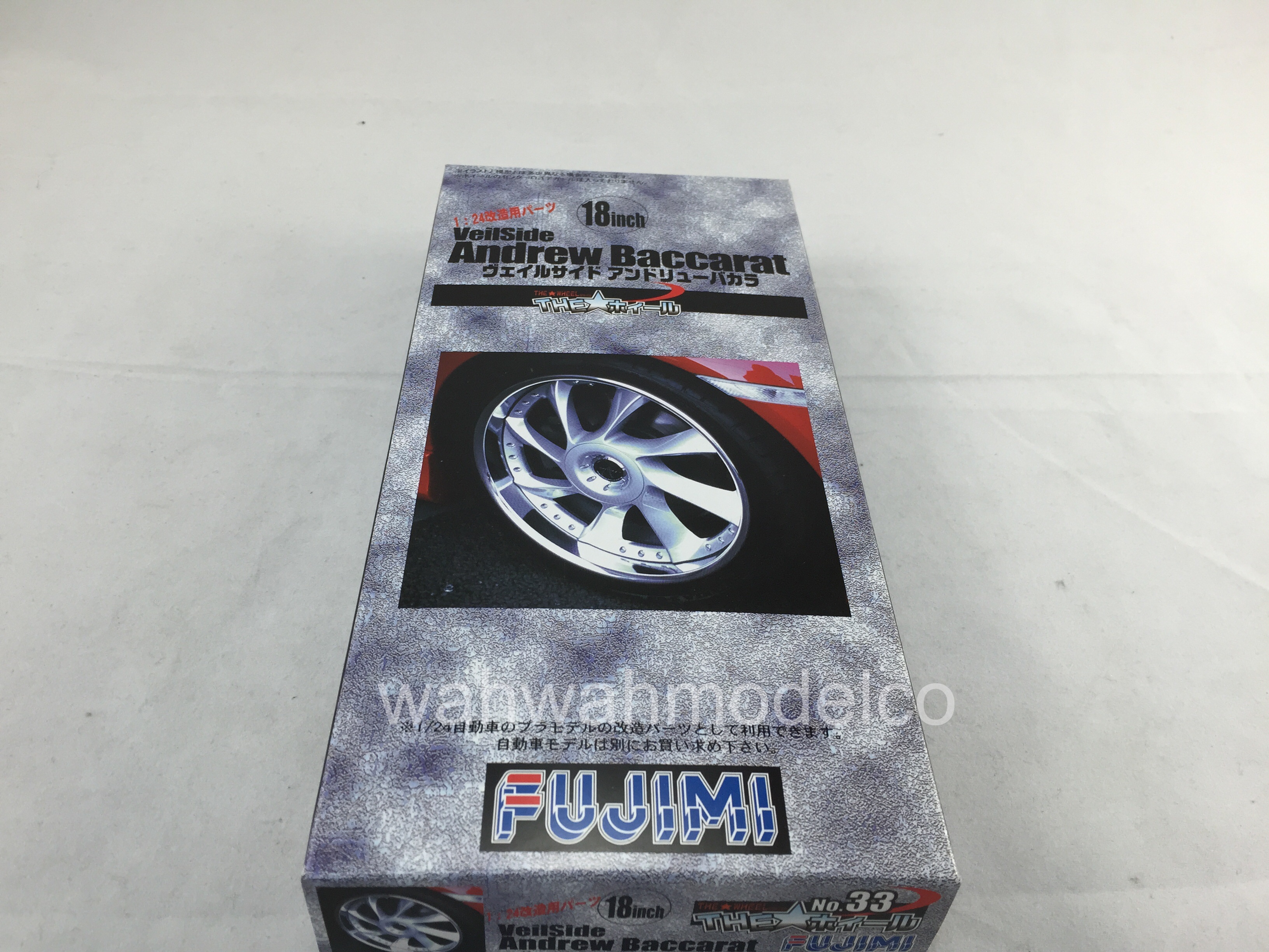 Fujimi TW60 Volk Racing Formula S Wheel & Tire Set 17 inch 1/24 Scale Kit 