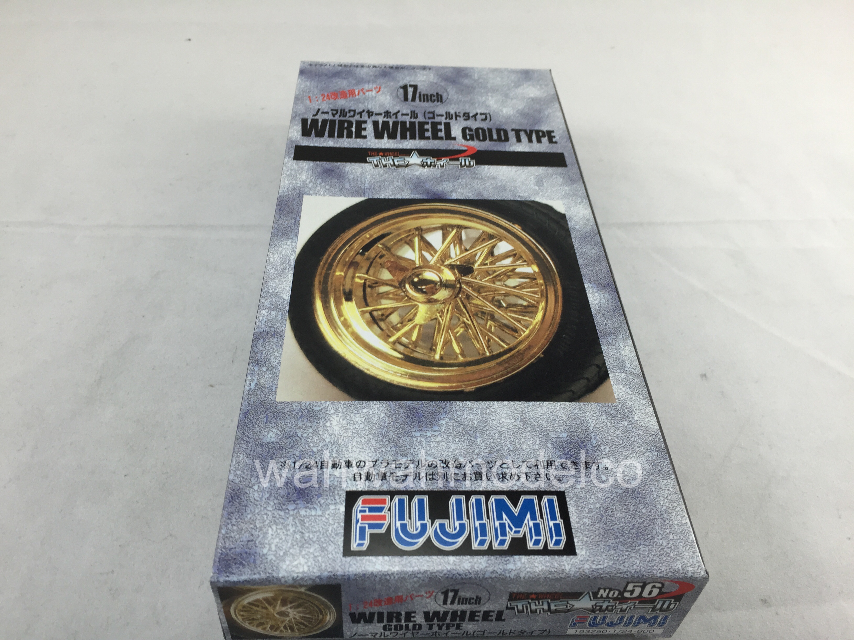 Fujimi model 1/24 THE  wheel series TW No.53 17inch normal wire wheel Silve 