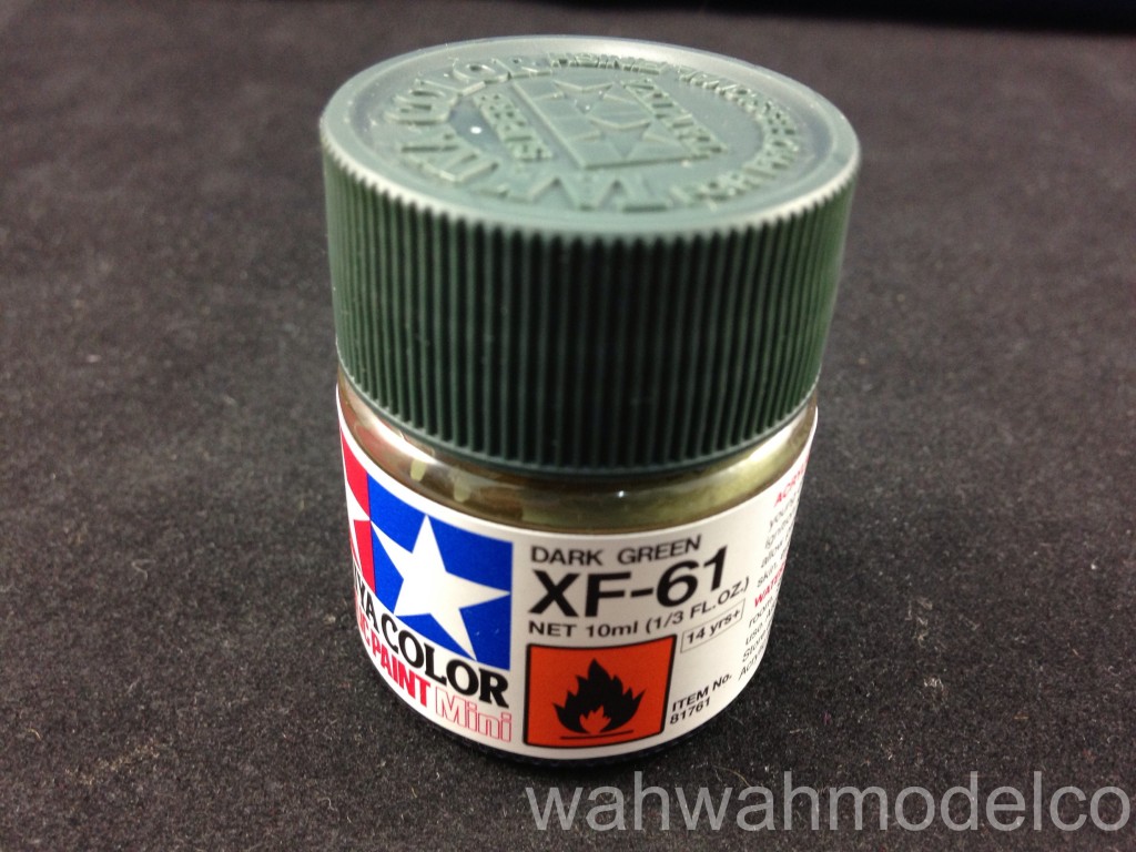 Tamiya Vernice Acrilica XF-26 Verde Scuro (Deep Green) - Colore Per Modellismo, Aerografi E Diorami, 23ml