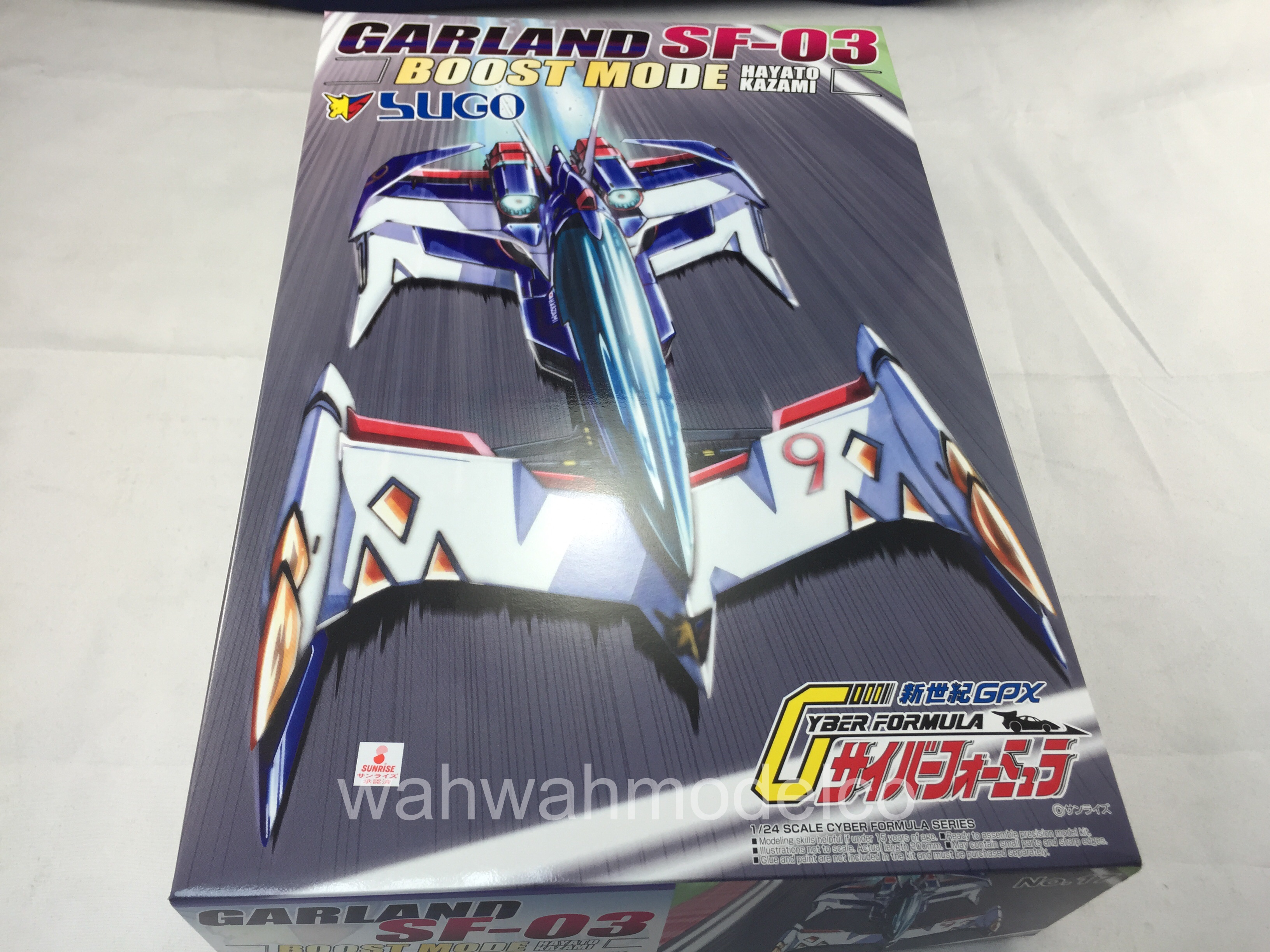 Aoshima 016398 1/24 Cyber Formula No.17 Sugo Garland SF-03/Boost Mode  Kazami Hayato