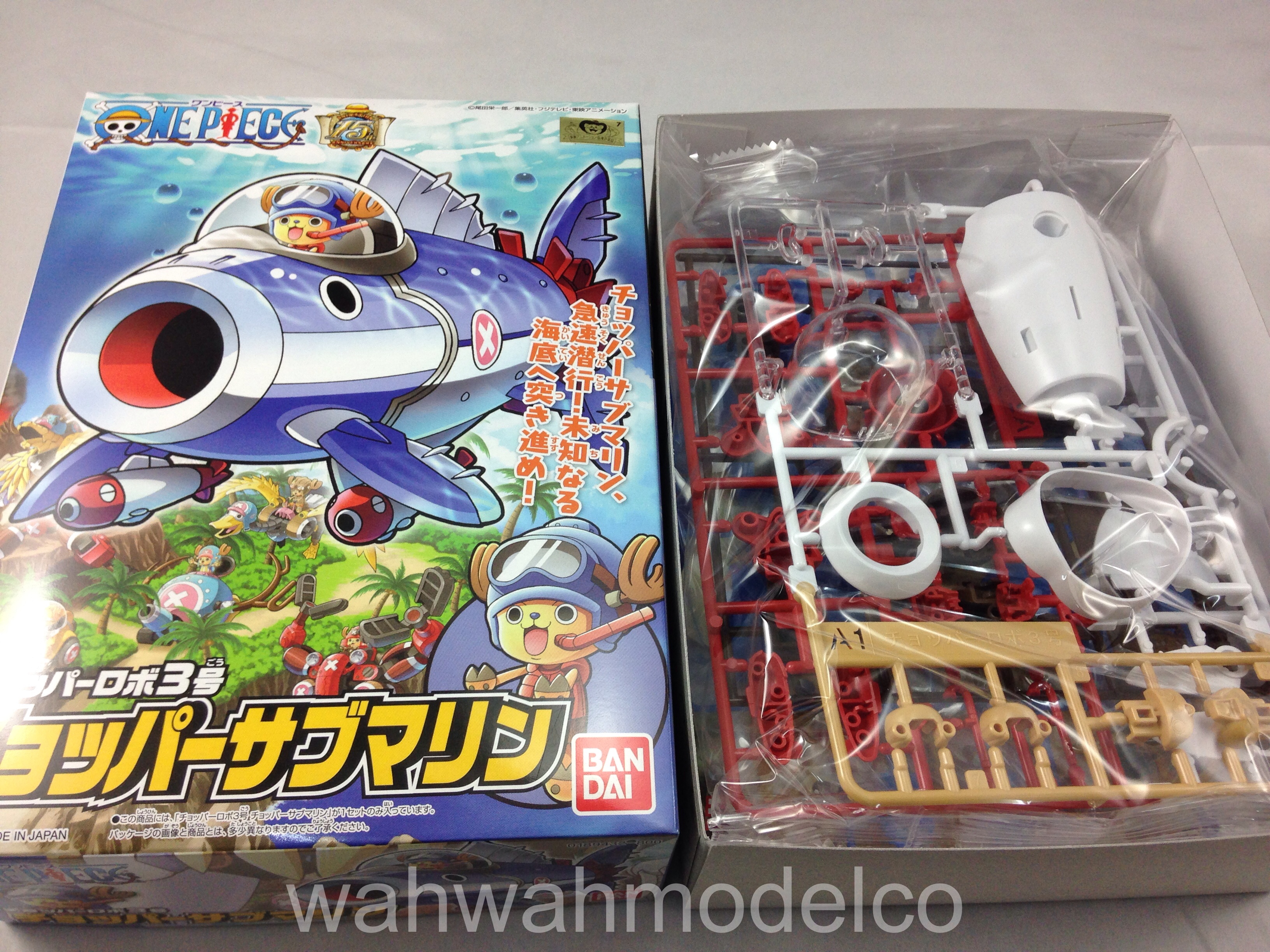 Bandai Hobby One Piece Mecha Collection #3 Chopper Robot Submarine Model Kit USA 