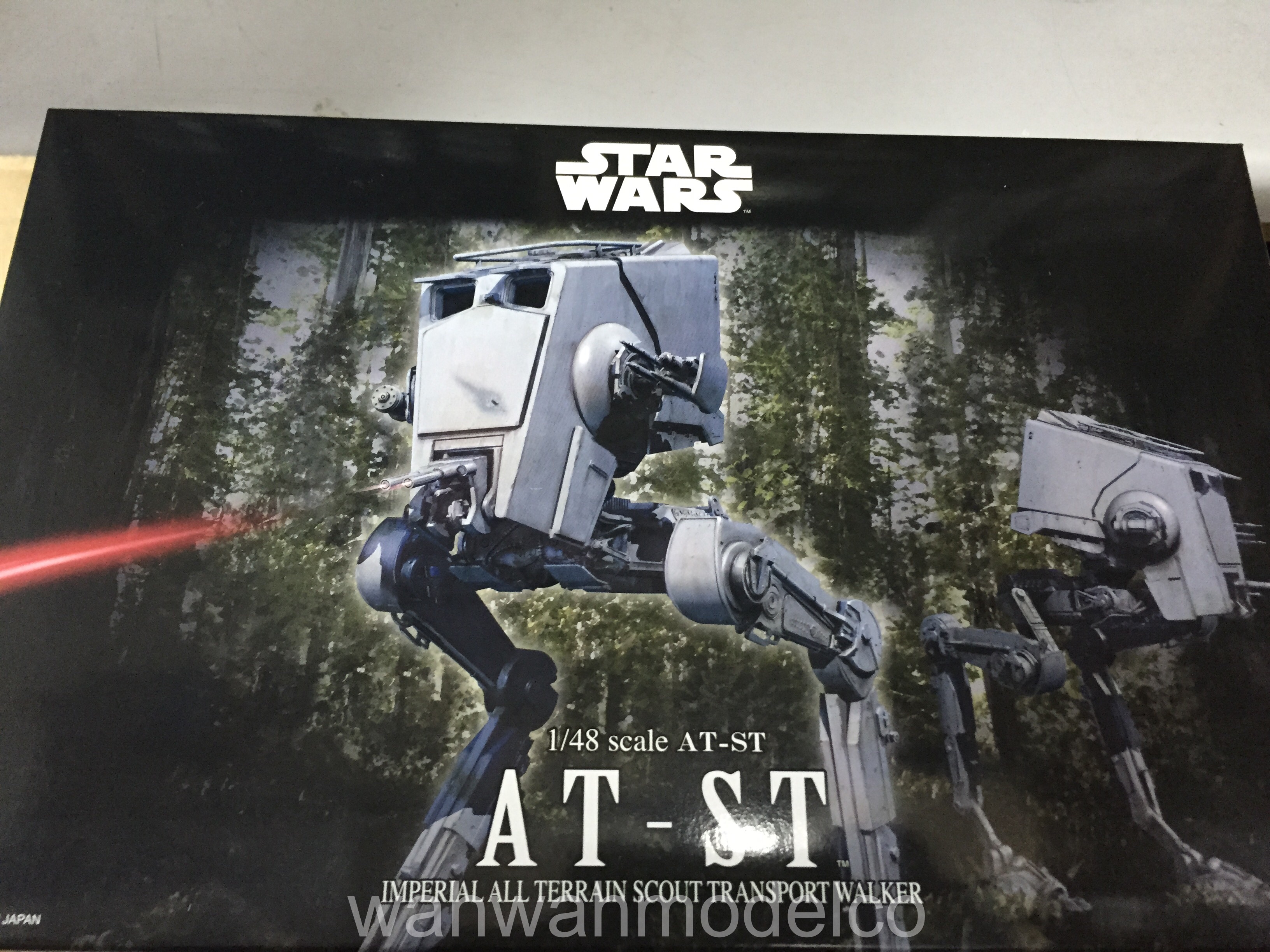 Bandai 1/48 Star Wars At-st Imperial All Terrain Scout Walker 0194869 for sale online 