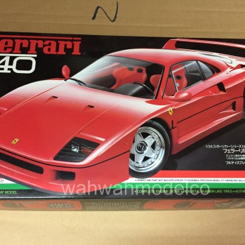 【新品未開封】TAMIYA Ferrari F40 1/24スケール No.77 1/24 Ferrari F40 plastic model kit car NEW unassembled japan