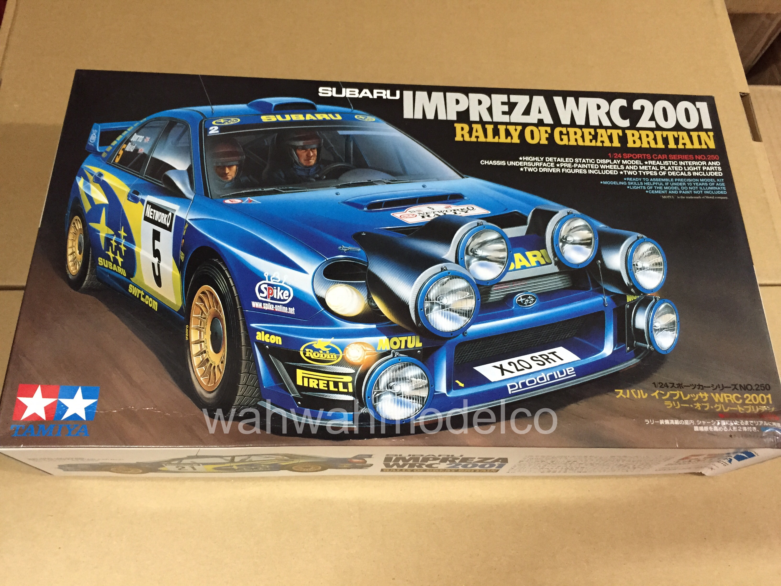 タミヤ 1/24 スポーツカーシリーズ No.250 スバル インプレッサ WRC 2001 ラリー オブ グレートブリテン プラモデル 24250 bme6fzu Amazon | タミヤ 1/24 スポーツカーシリーズ インプレッサ