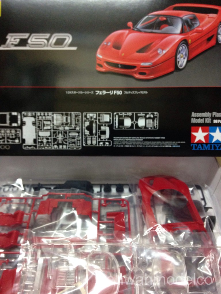 TAMIYA FULL VIEW Ferrari F50 1/24 Sportwagen Serie EUR 90,47 - DE