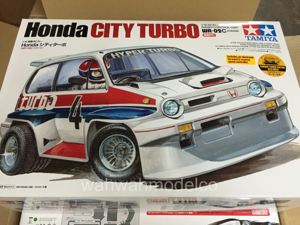 Tamiya honda sales city turbo
