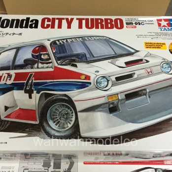 自動車 TAMIYA Honda CITY TURBO WR-02C Tamiya 58611 Honda City Turbo / Tamiya USA