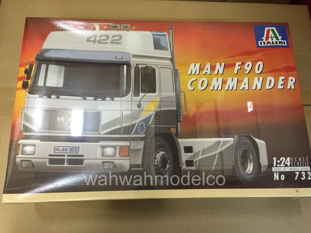 Box Broken] 1/24 MAN F90 TRUCK-MASTER [795] | Toy Hobby