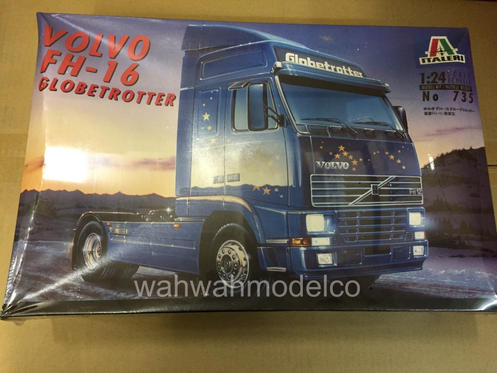 イタレリ VOLVO FH-16 Globetrotter 1/24 ITALERI - Volvo FH16 Globetrotter XL 1:24 scale - preview