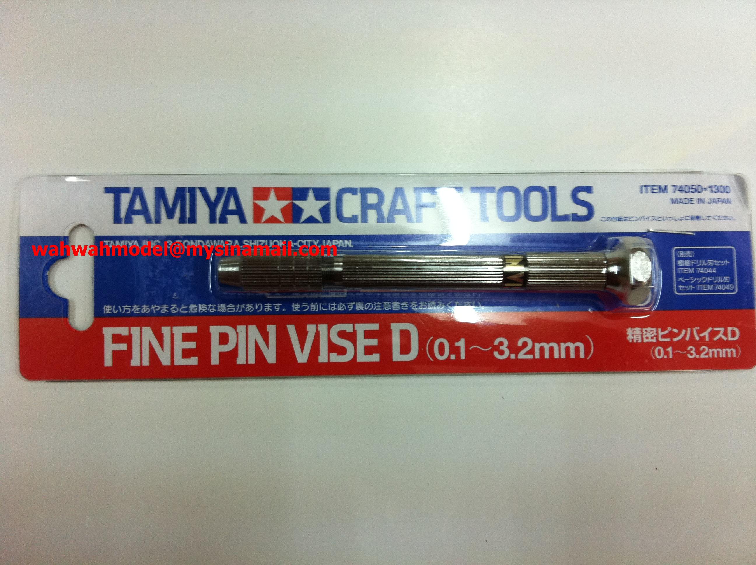 Tamiya 74050 Fine Pin Vise 0.1 3.2mm