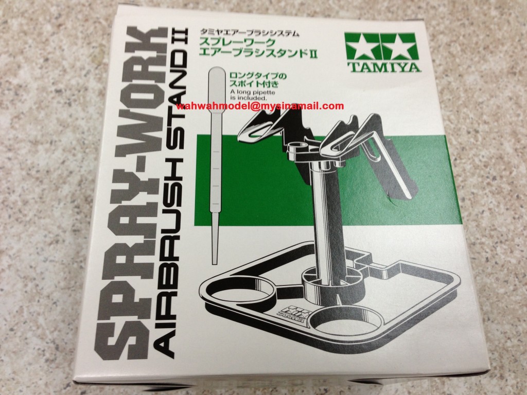 TAM74539 Tamiya Spray-Work Airbrush Stand II #74539 - Sprue Brothers Models  LLC