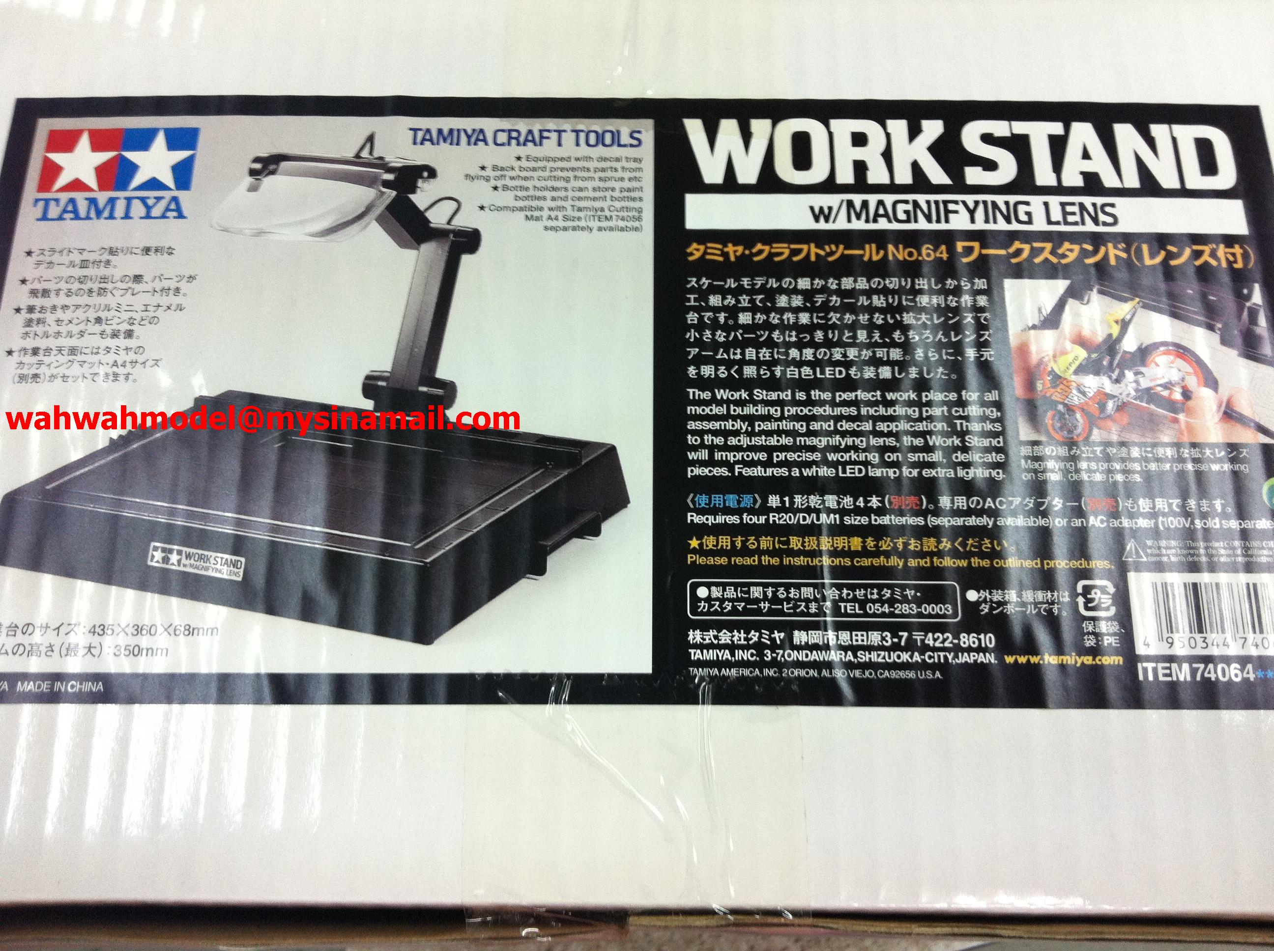 Tamiya Work Station Wmagnifying Lens Tamiya Work Station Wmagnifying Lens