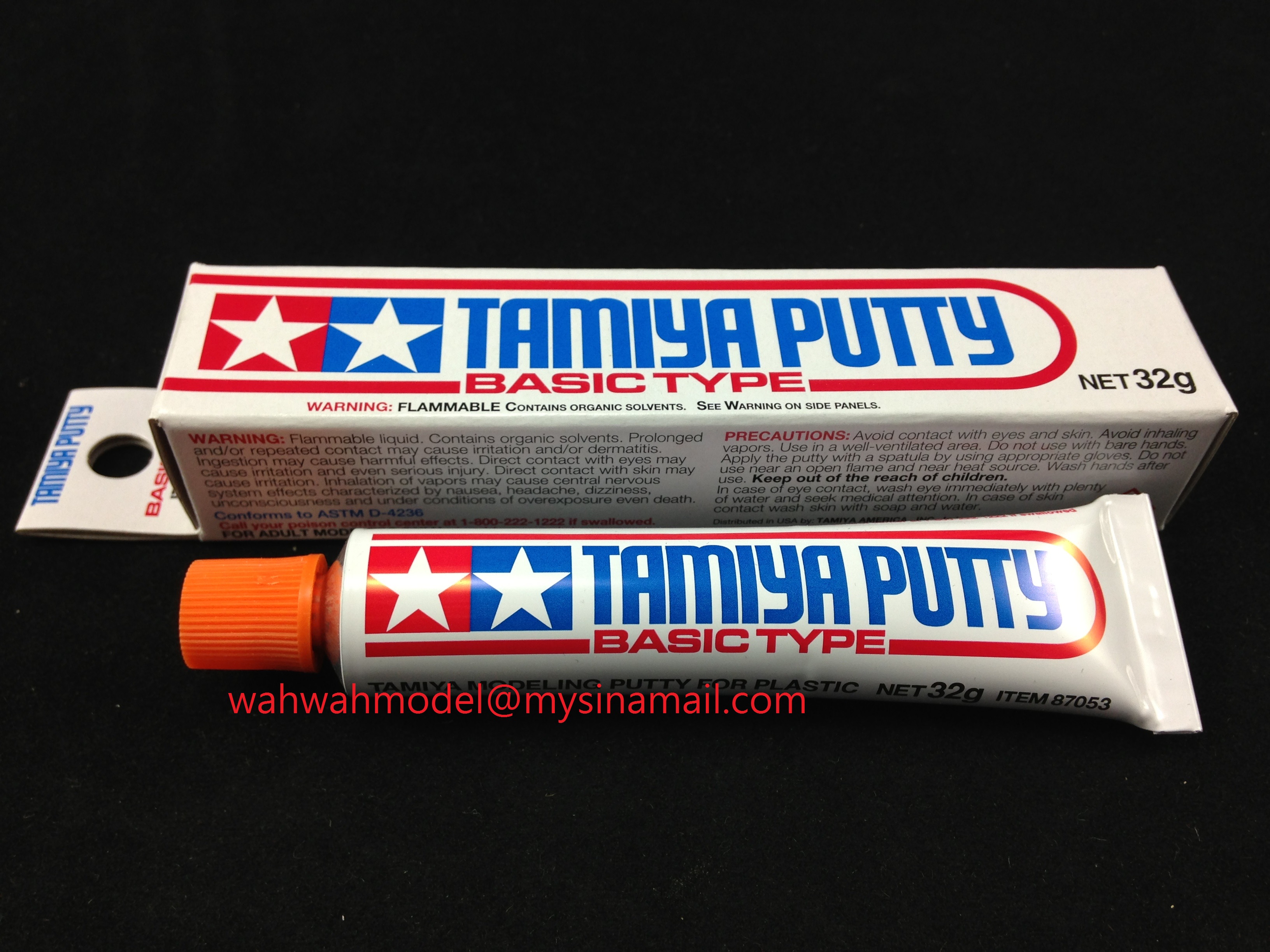 Tamiya 32g Basic Type Plastic Model Putty Tube