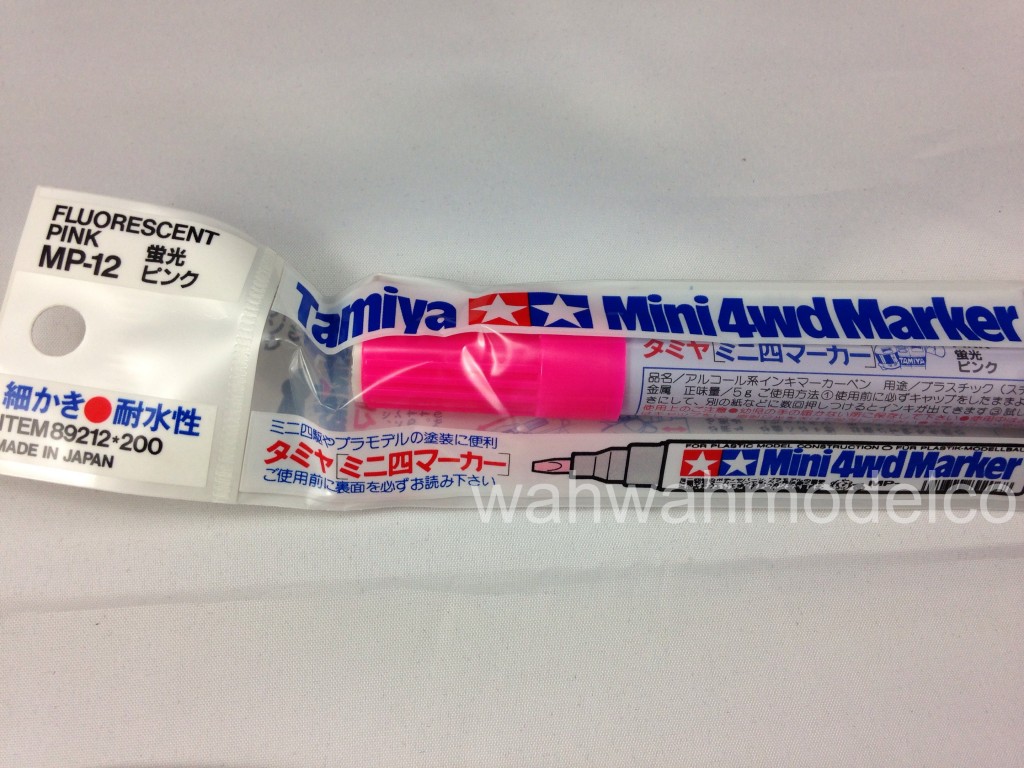 tamiya89212mp12flupinkpaintmarker/