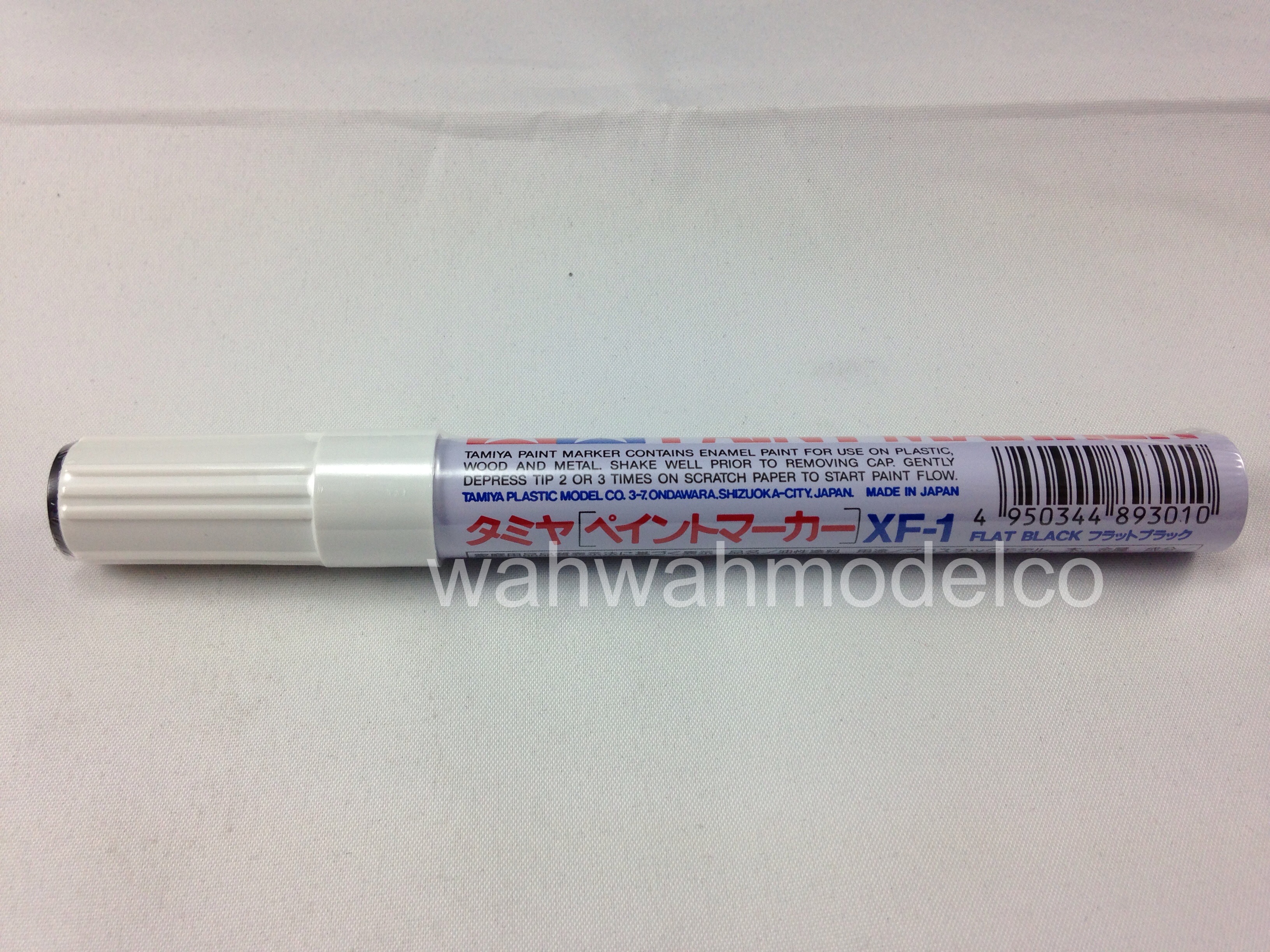 Tamiya 89301 XF-1 Flat Black Paint Marker - WAH WAH MODEL SHOP