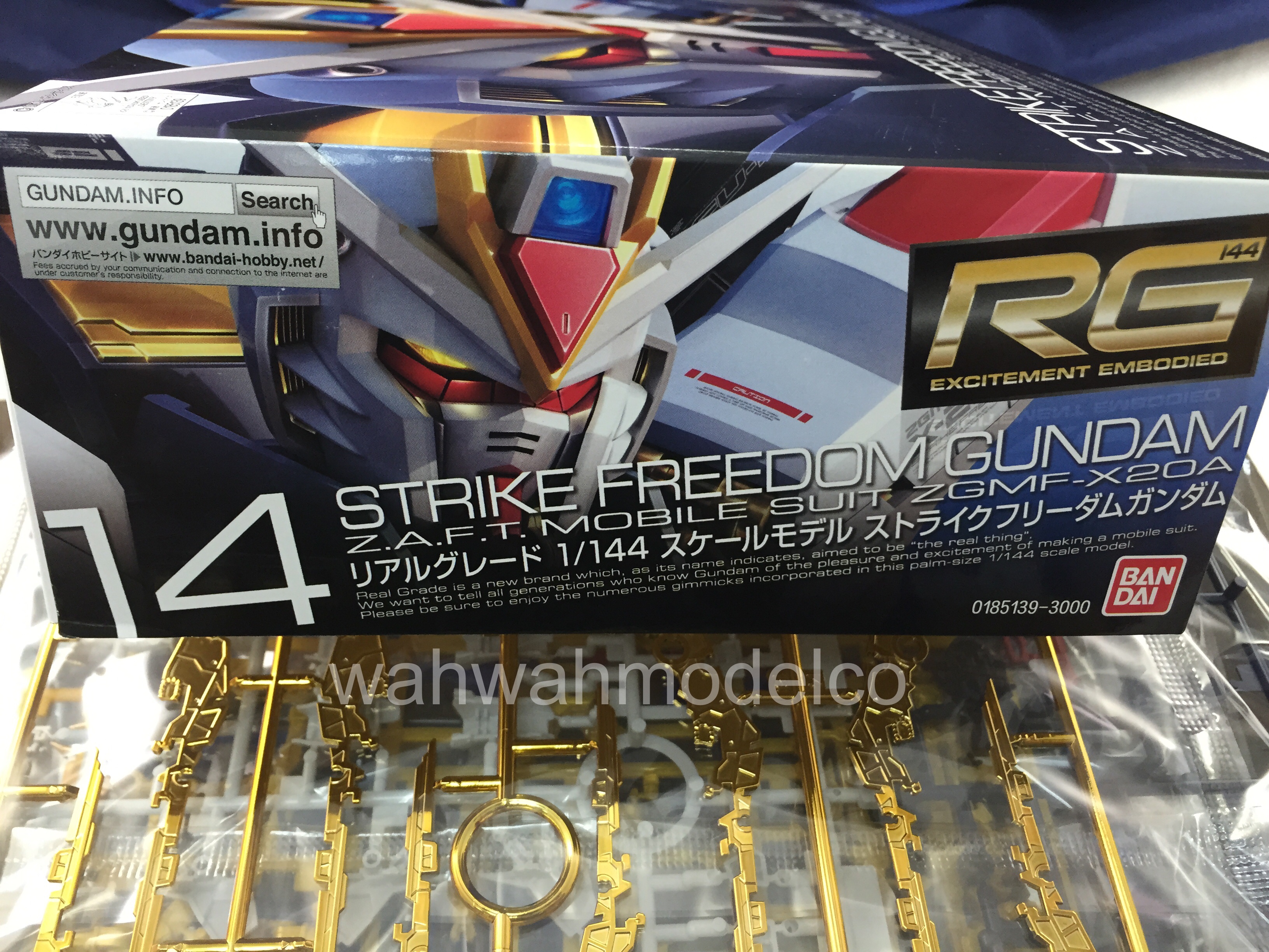 Bandai RG Strike Freedom Gundam ZGMF-X20A – Modellino 1/144