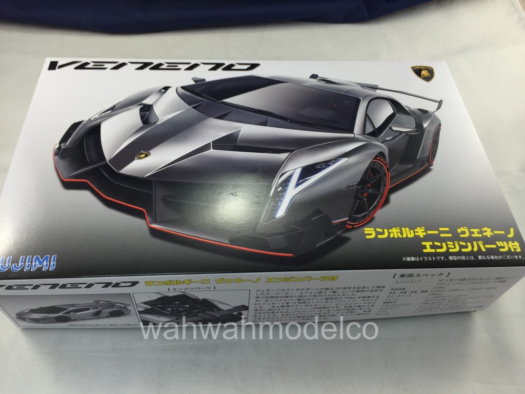 Fujimi Model 1/24 Real Sports Car Series No 94 With Lamborghini Veneno Engine for sale online