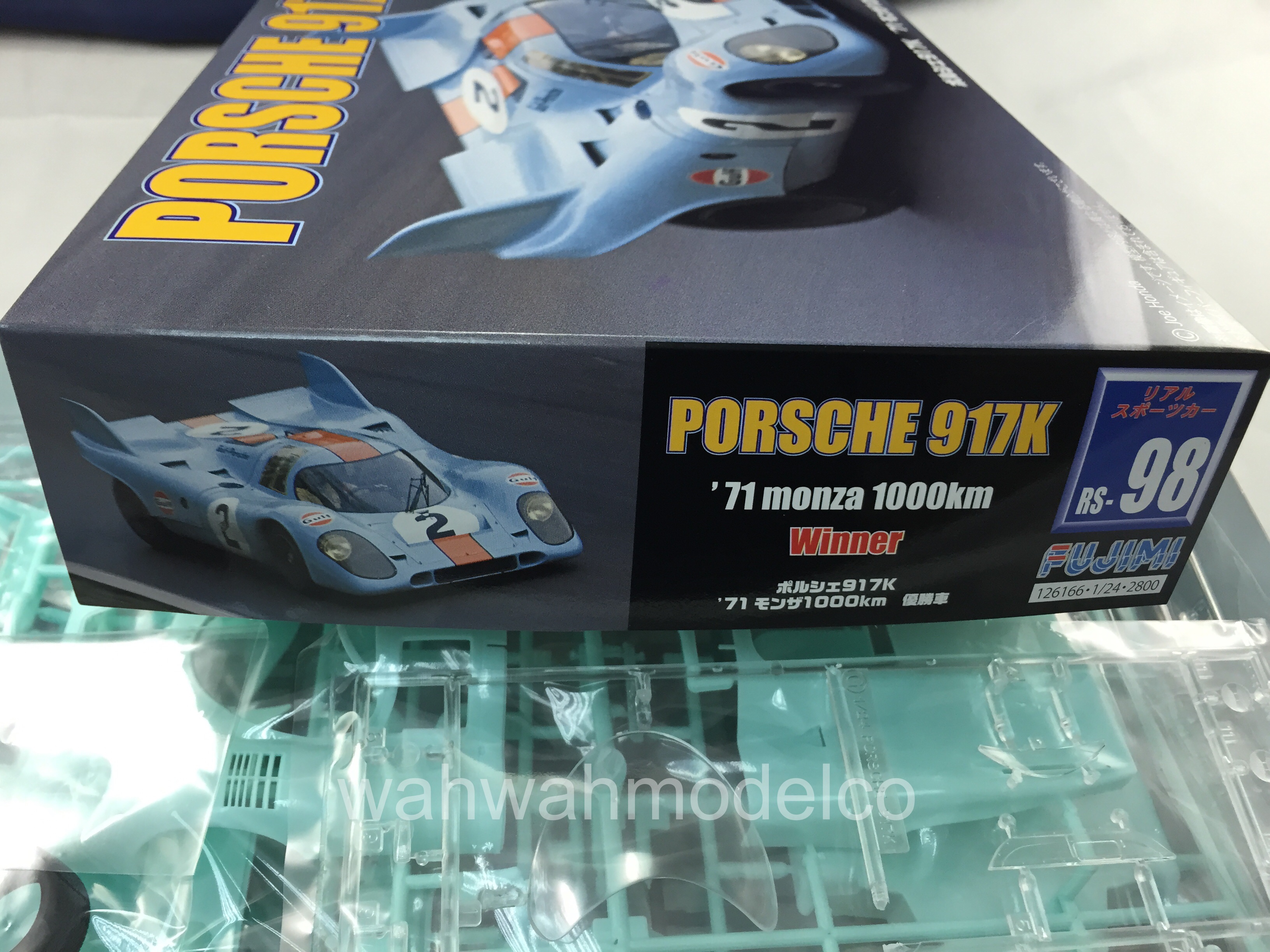 Real Sports Car Series 98 Porsche 917K '71 Monza 1000km Winner 1/24 Fujimi Model Real Sports Car Series 98 Porsche 917K '71 Monza 1000km Winner 1/24 Fujimi Model