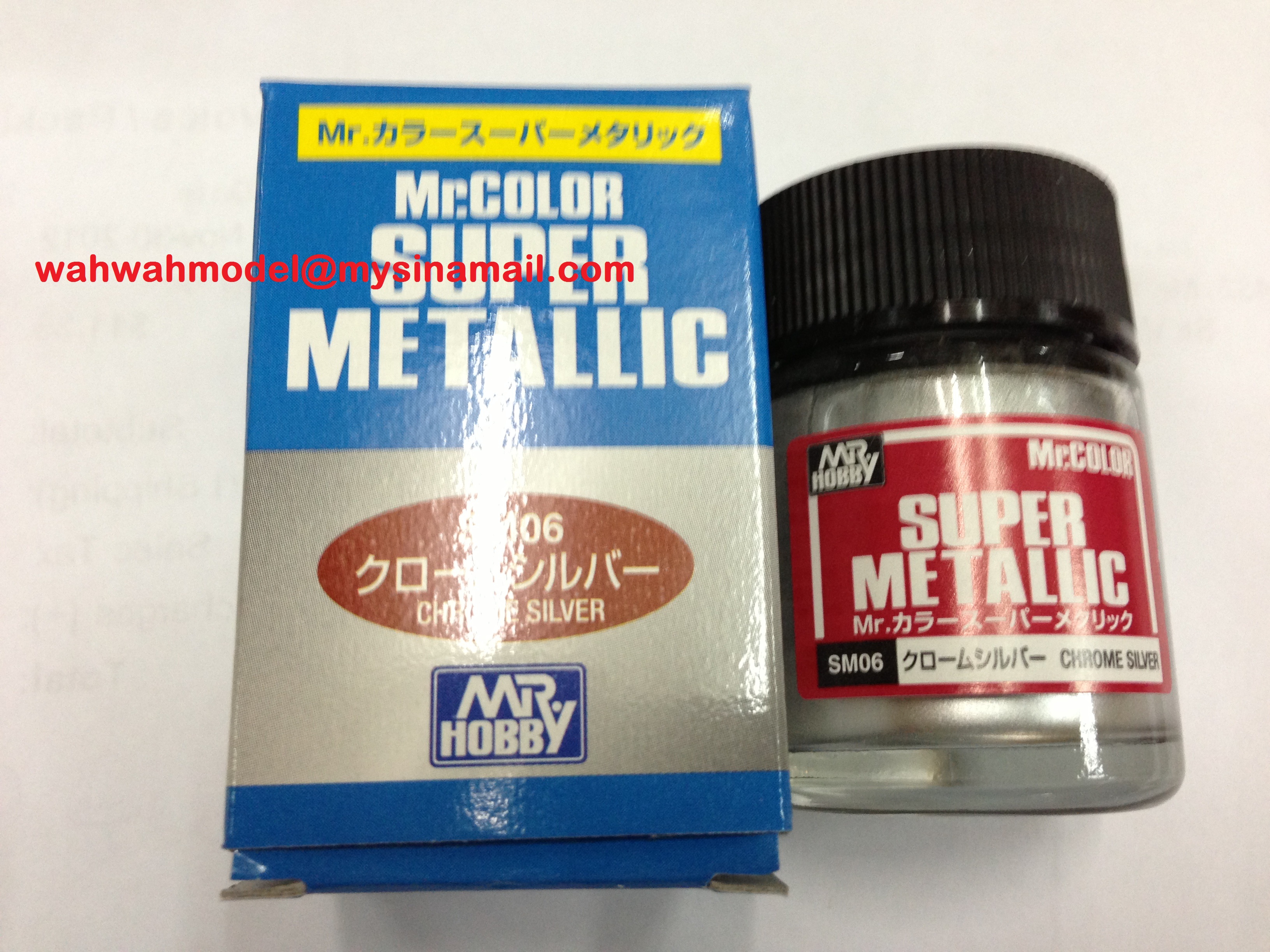 mr color chrome silver