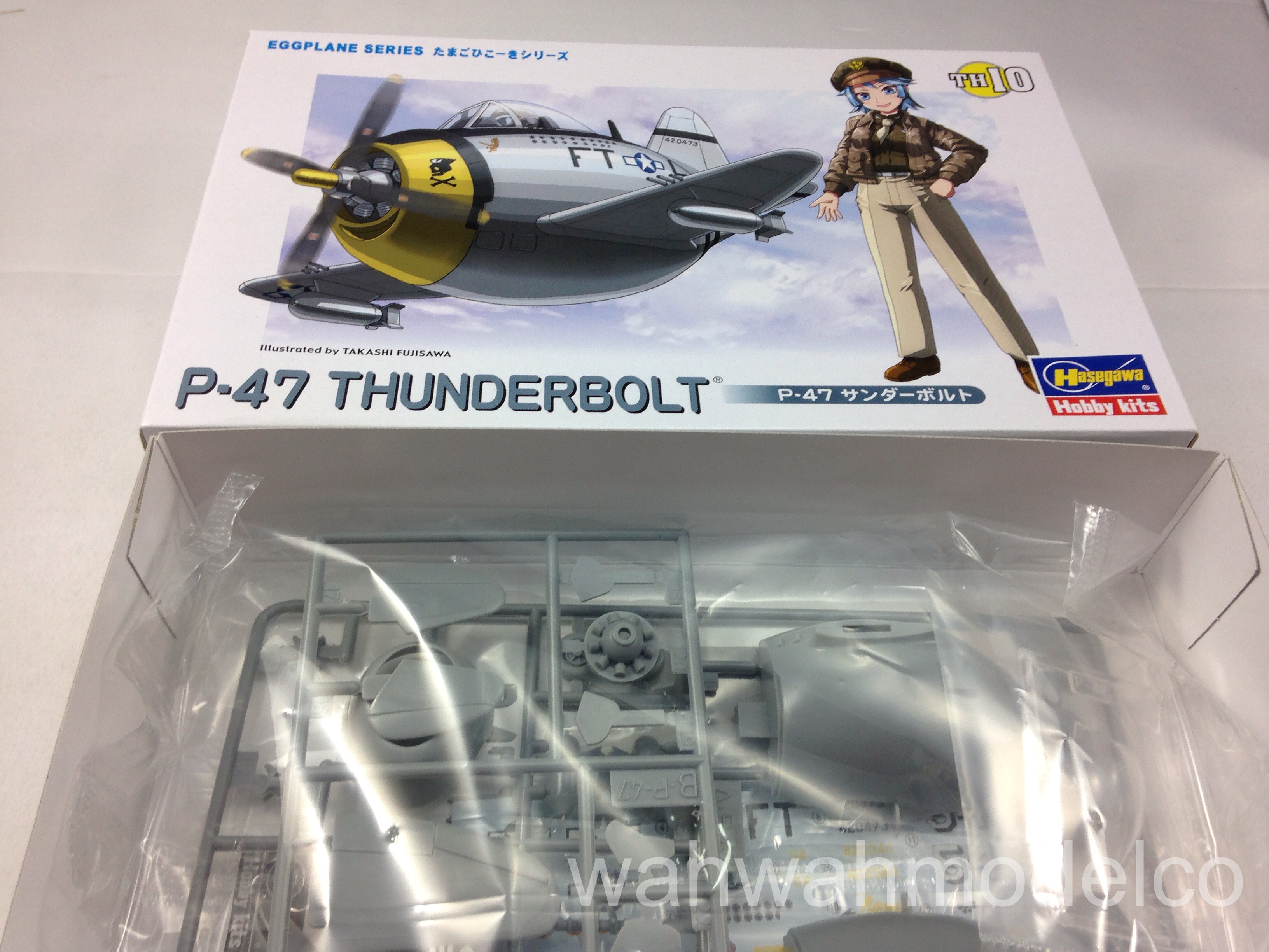 Hasegawa Egg Plane ~ P-47 Thunderbolt