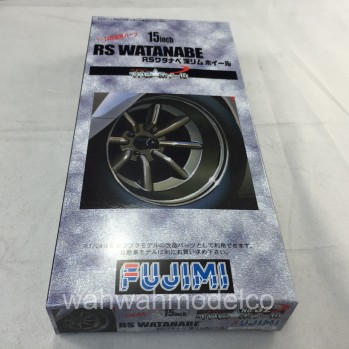 Fujimi model 1/24 THE  wheel series TW No.53 17inch normal wire wheel Silve 