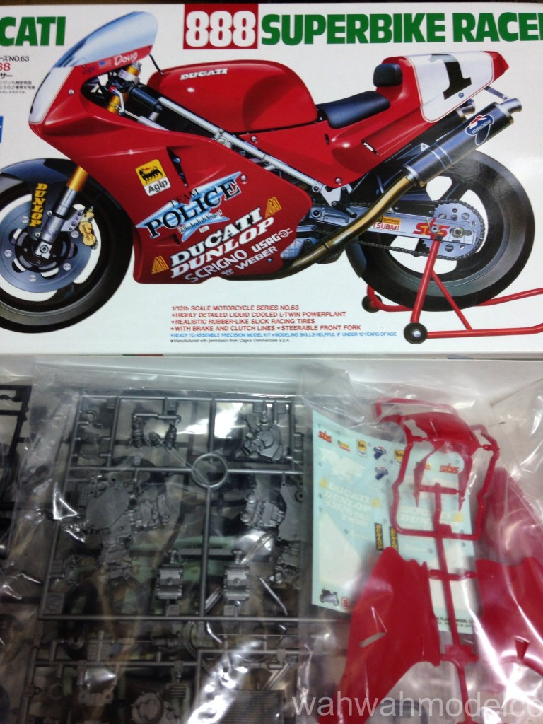 Tamiya 14063 1//12 Ducati 888 Super Bike Racer