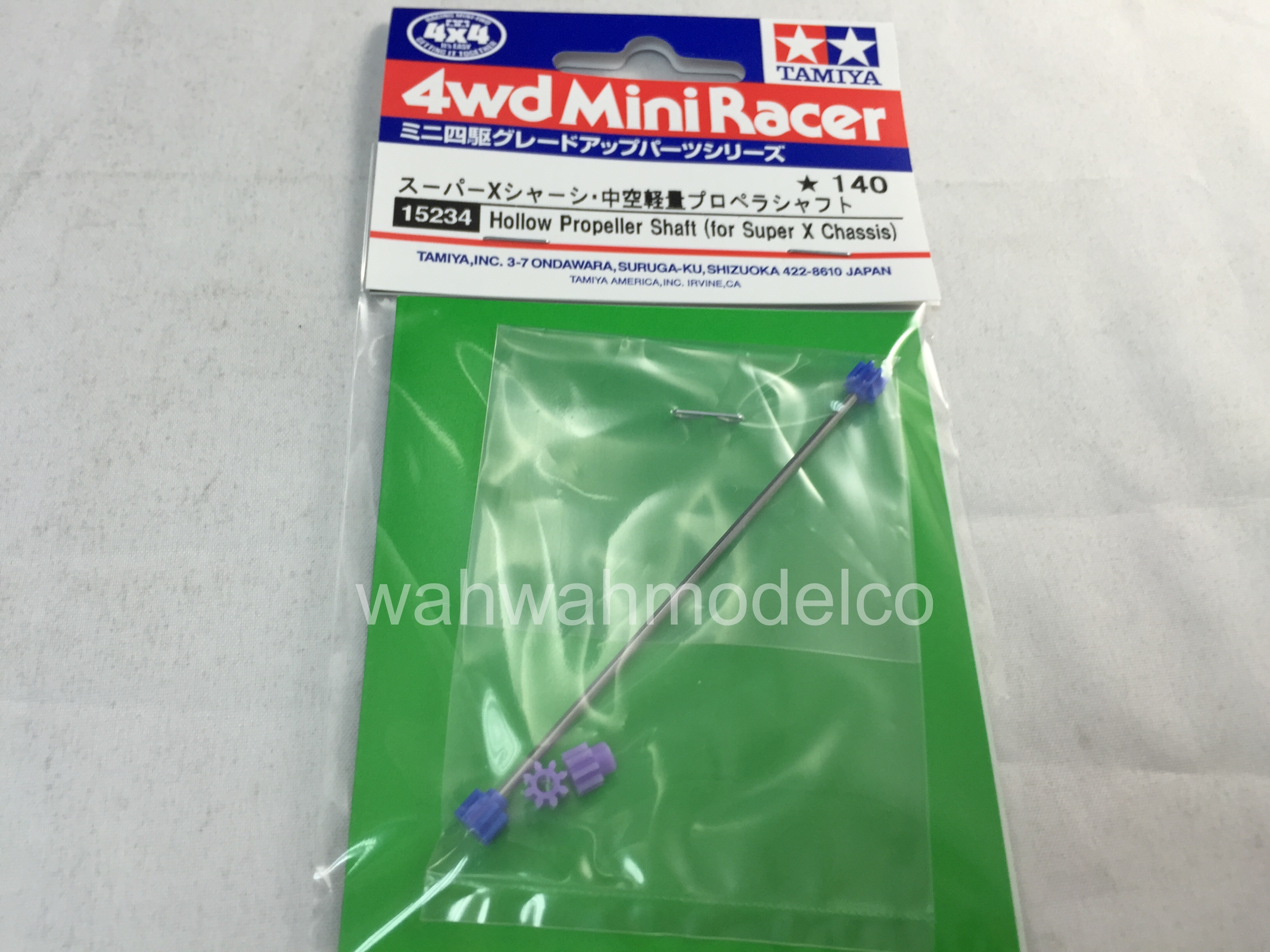 Tamiya 15234 Mini 4WD Hollow Propeller Shaft (for Super X Chassis) Tamiya 15234 Mini 4WD Hollow Propeller Shaft (for Super X Chassis)